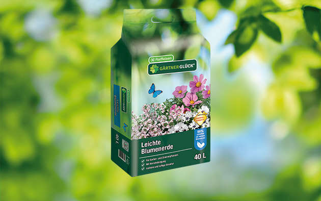 GÄRTNERGL&Üuml;CK® Leichte Blumenerde