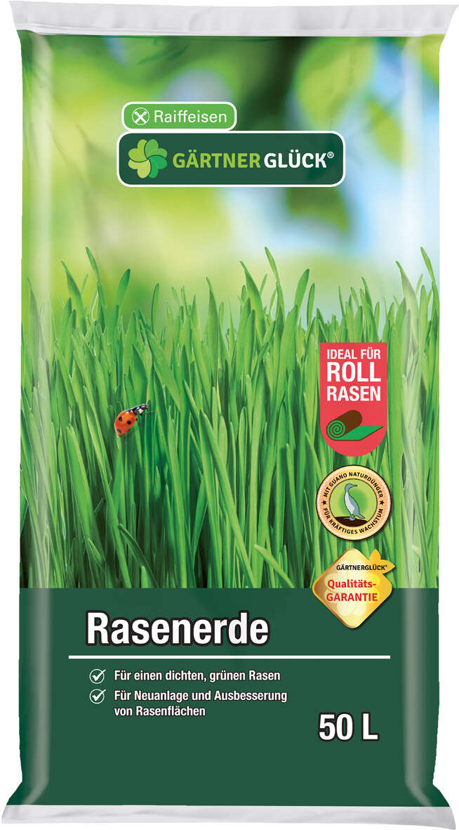GÄRTNERGLÜCK Rasenerde raiffeisenmarkt.de