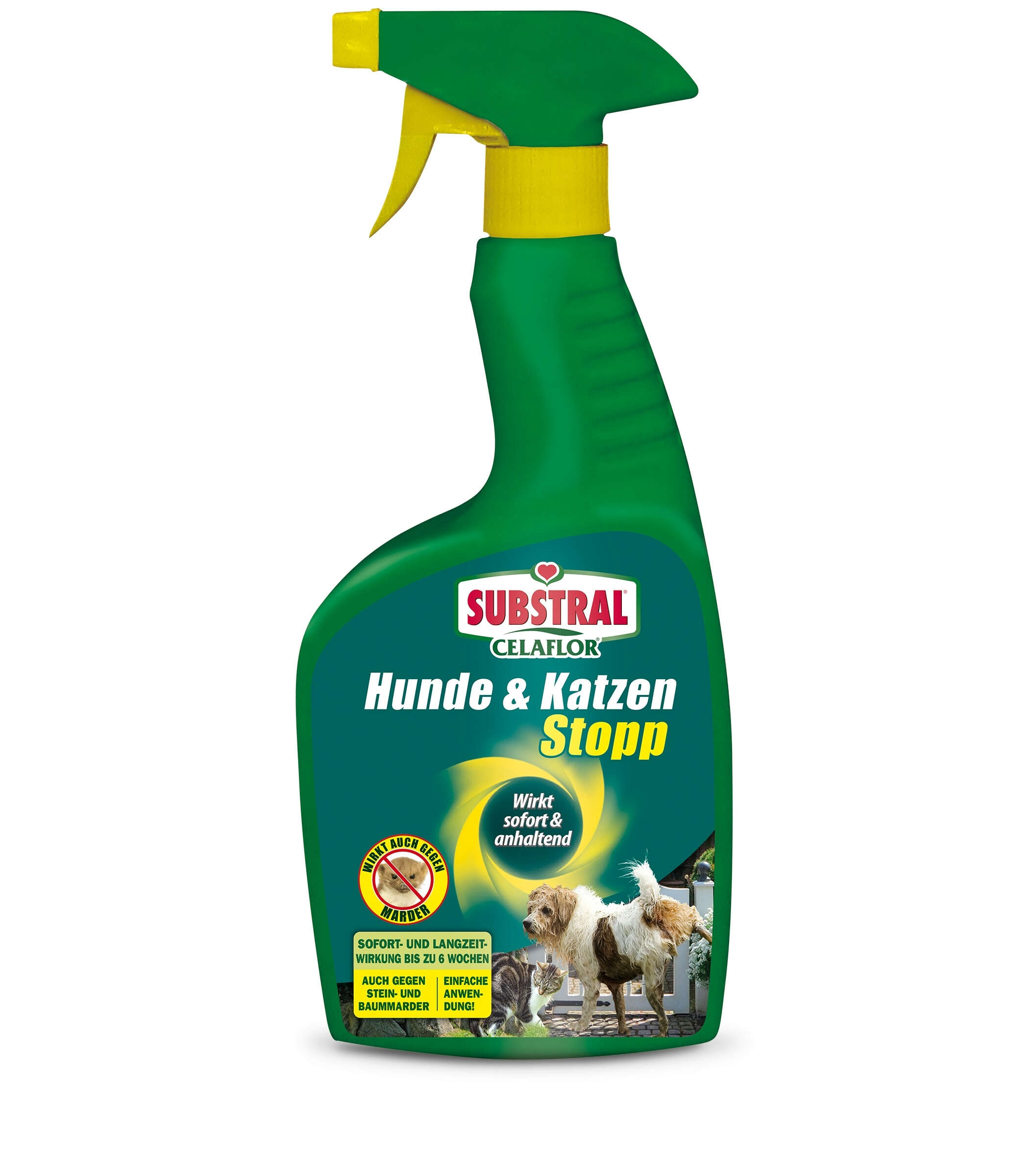 SUBSTRAL Celaflor Hunde- und Katzen-Stopp
