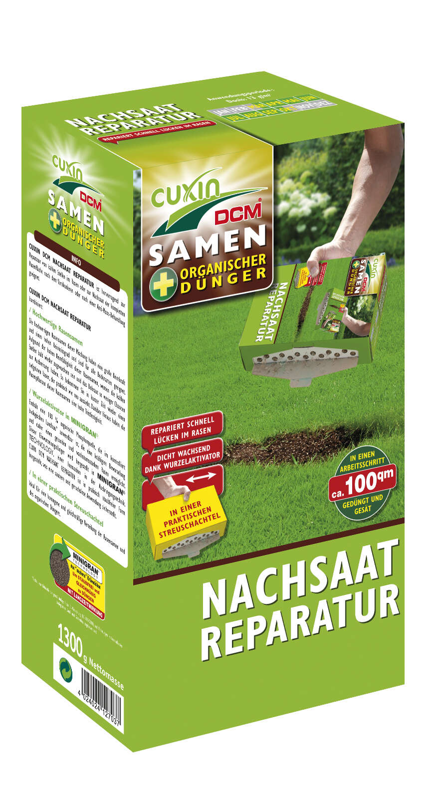CUXIN Nachsaat Reparatur