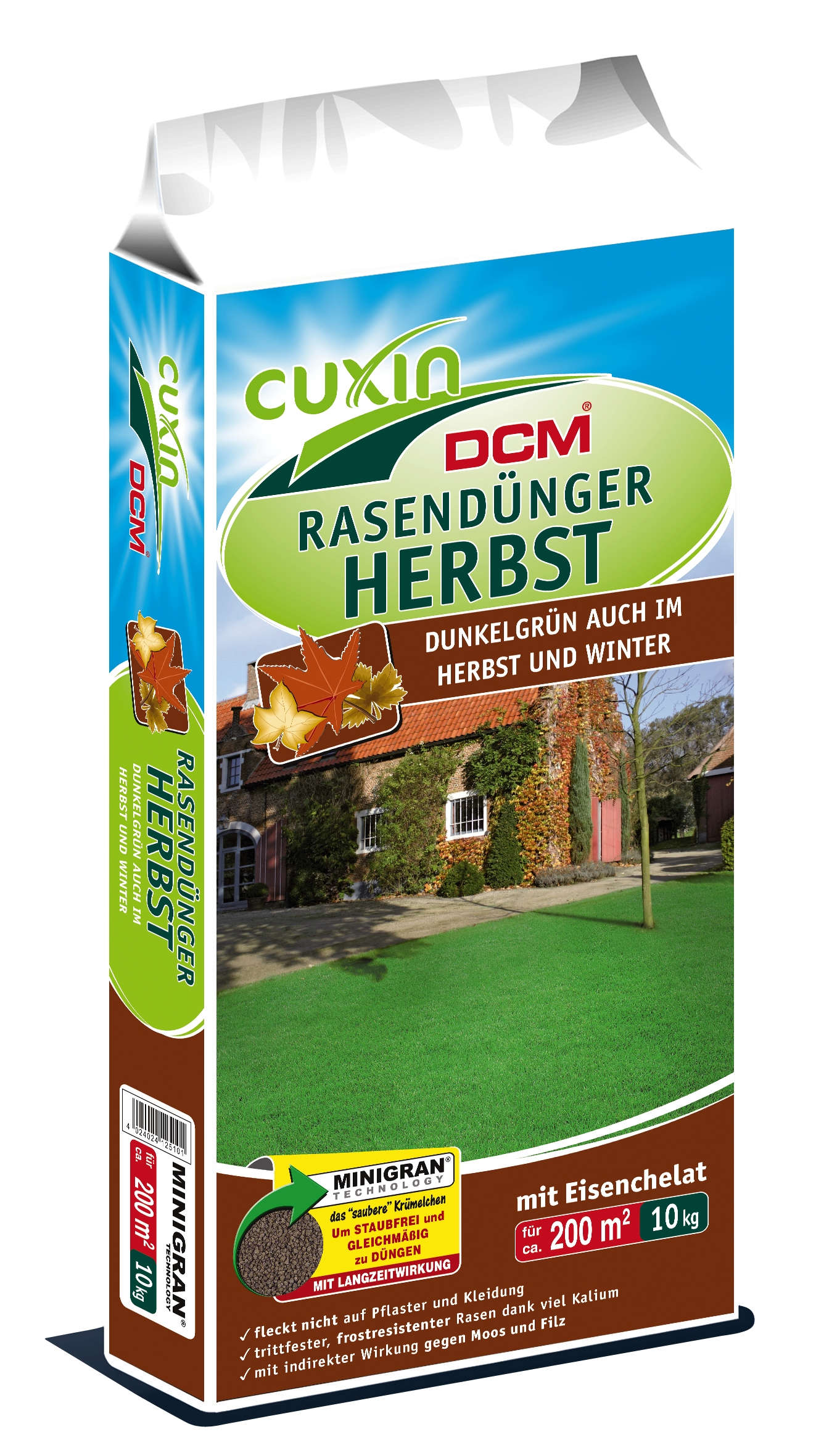Cuxin DCM Rasendünger Herbst 10 kg