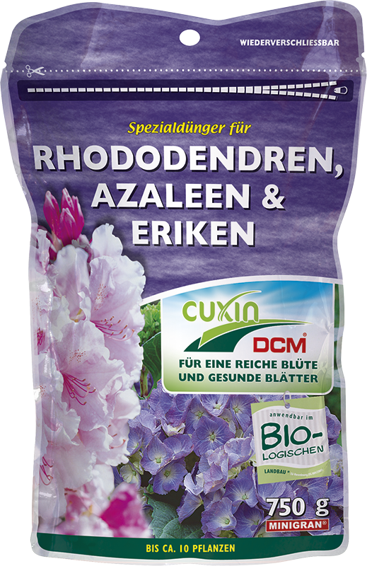 CUXIN Spezialdünger für Rhododendren 750 g