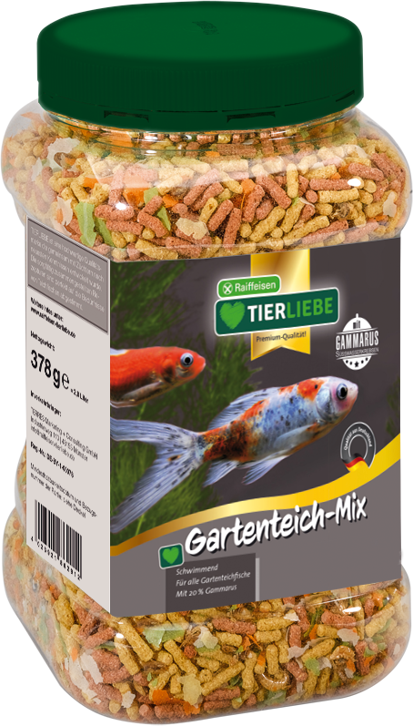 TIERLIEBE Teichfischfutter Gartenteich-Mix 2,8l