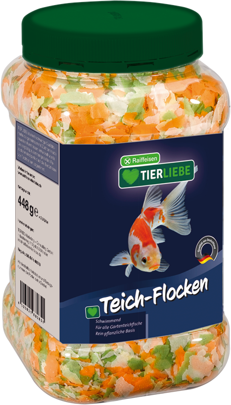 TIERLIEBE Teichfischfutter Teich-Flocken 2,8l