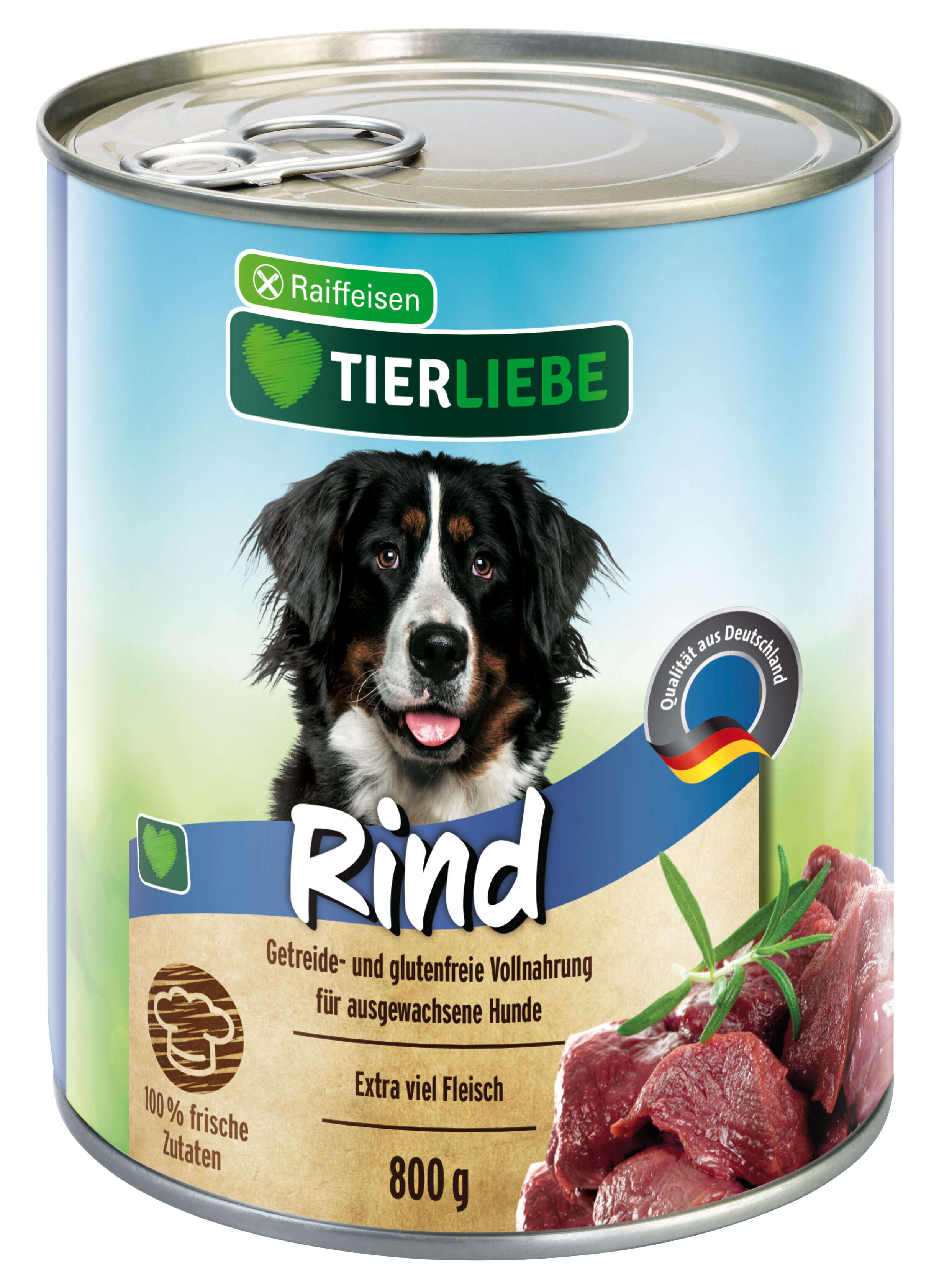 TIERLIEBE Hunde-Nassfutter Rind