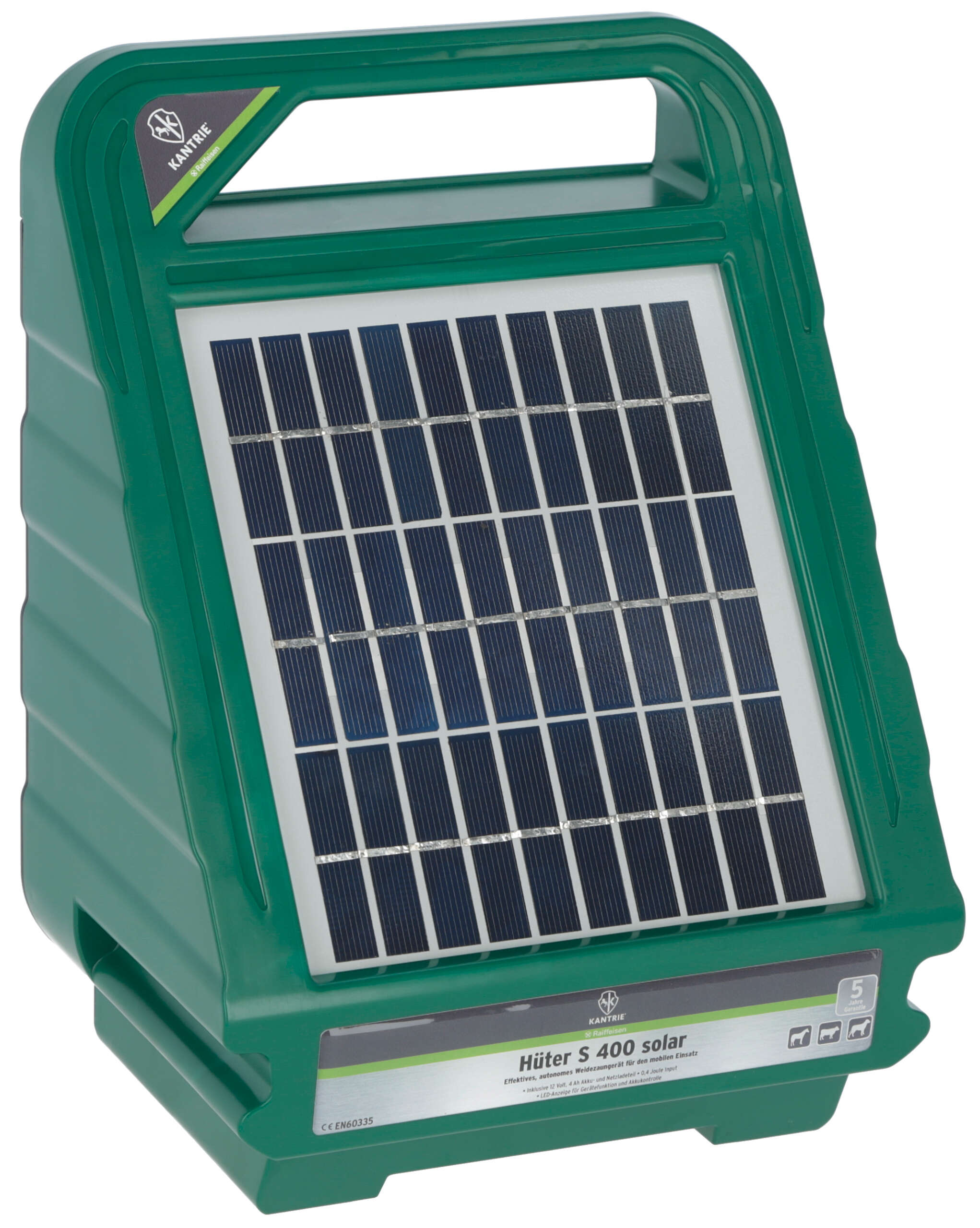 KANTRIE Weidezaungerät Hüter S 400 Solar
