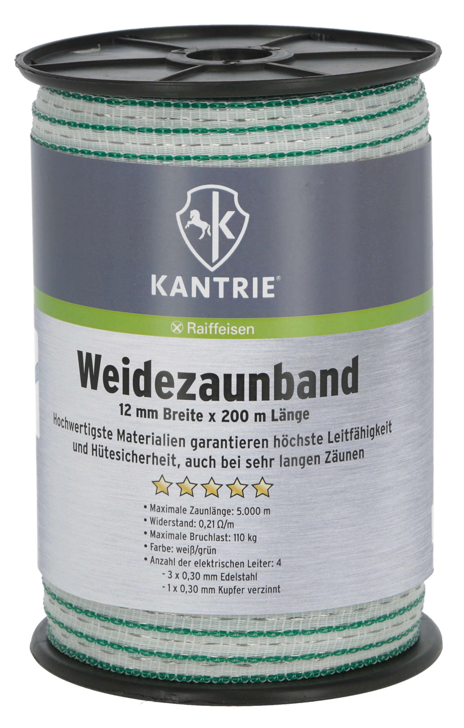 KANTRIE Weidezaunband für lange Zaunanlagen