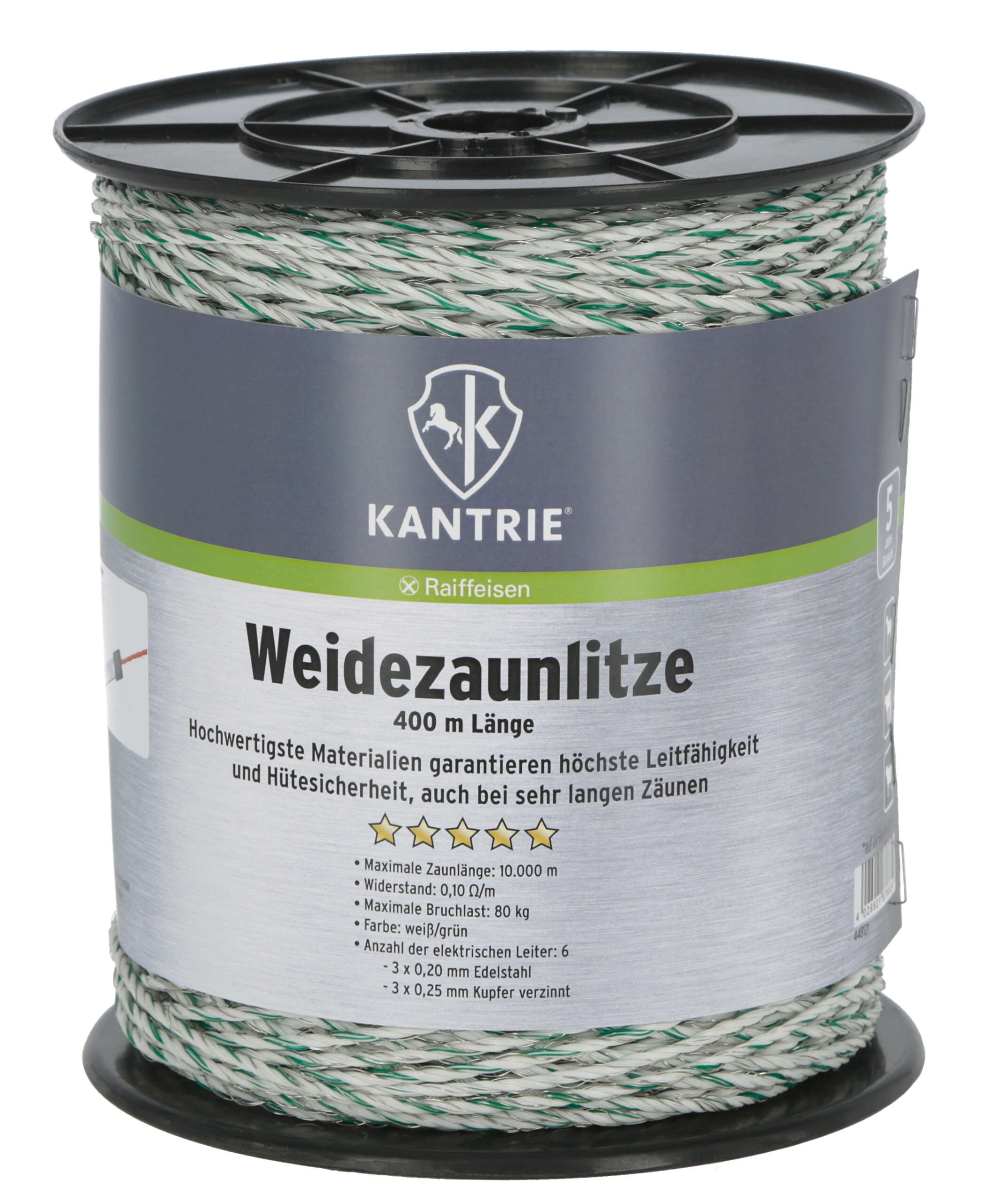 KANTRIE Weidezaunlitze für lange Zaunanlagen