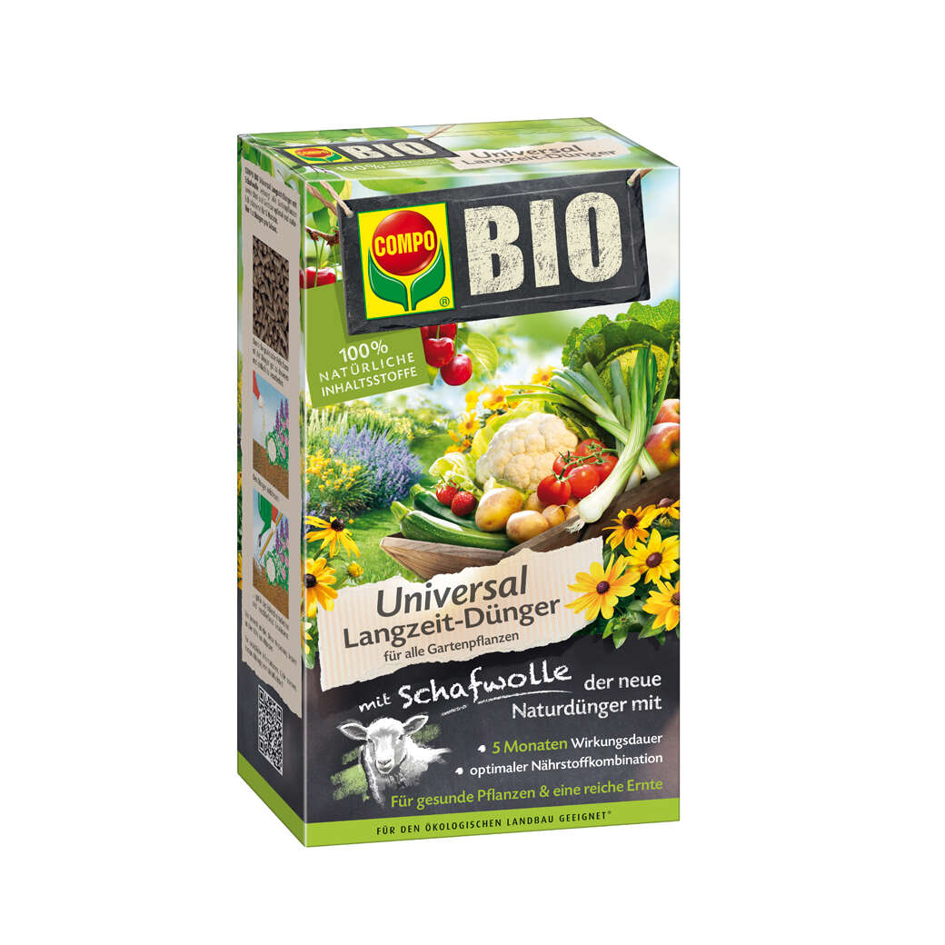 COMPO BIO Universal Langzeit-Dünger mit Schafwolle