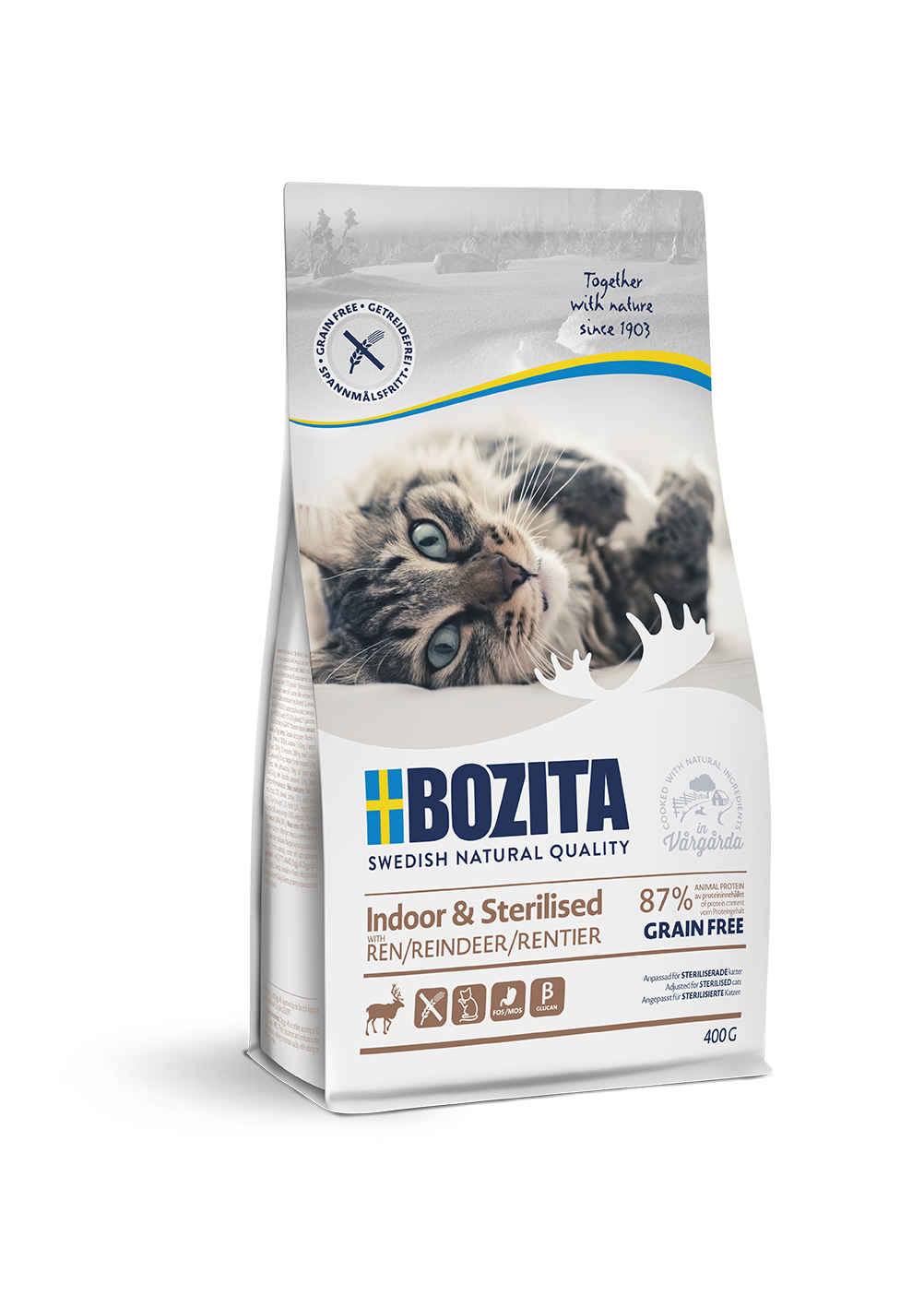 BOZITA Indoor & Sterilised Grain free raiffeisenmarkt.de