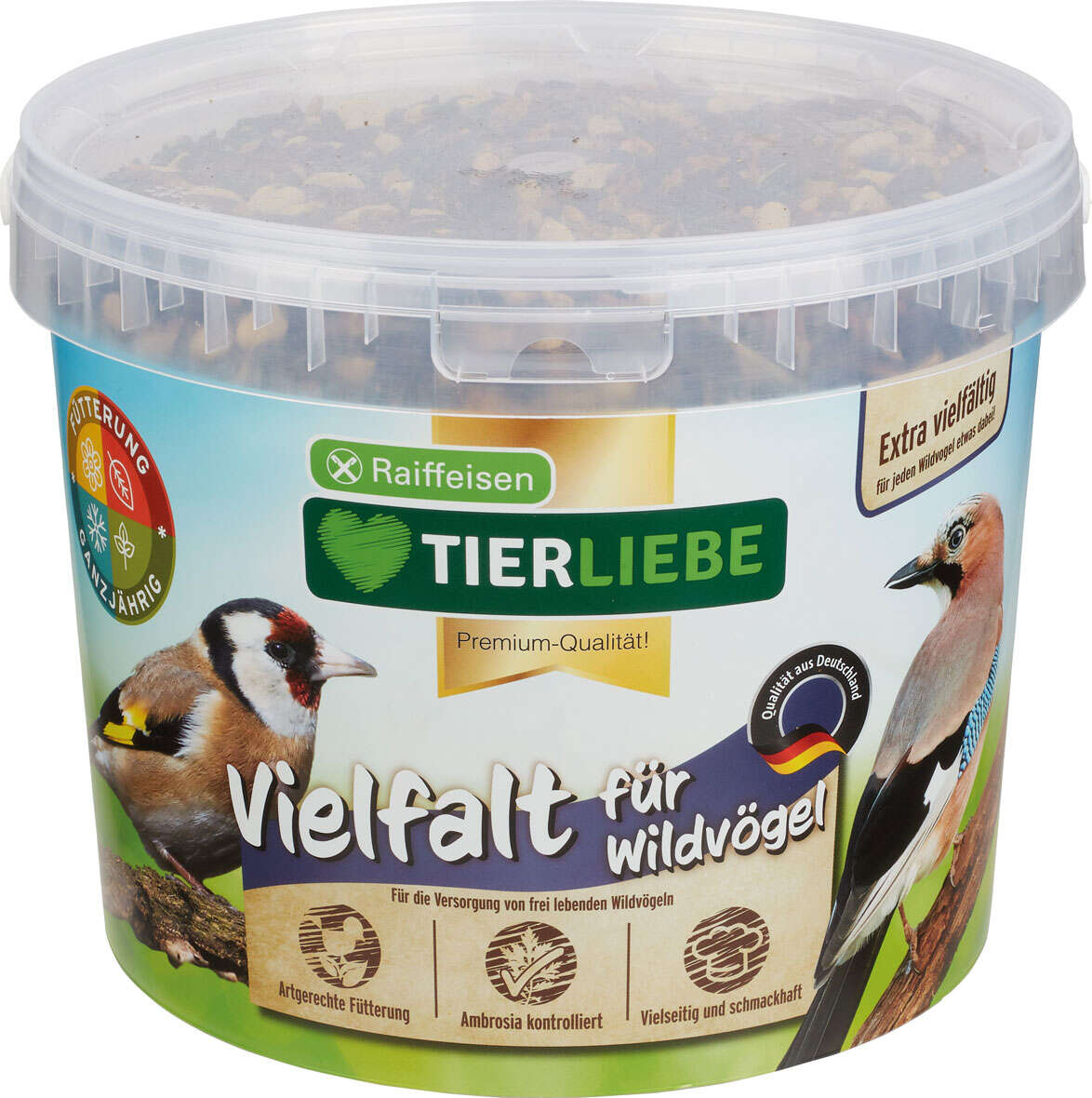 TIERLIEBE Vielfalt für Wildvögel