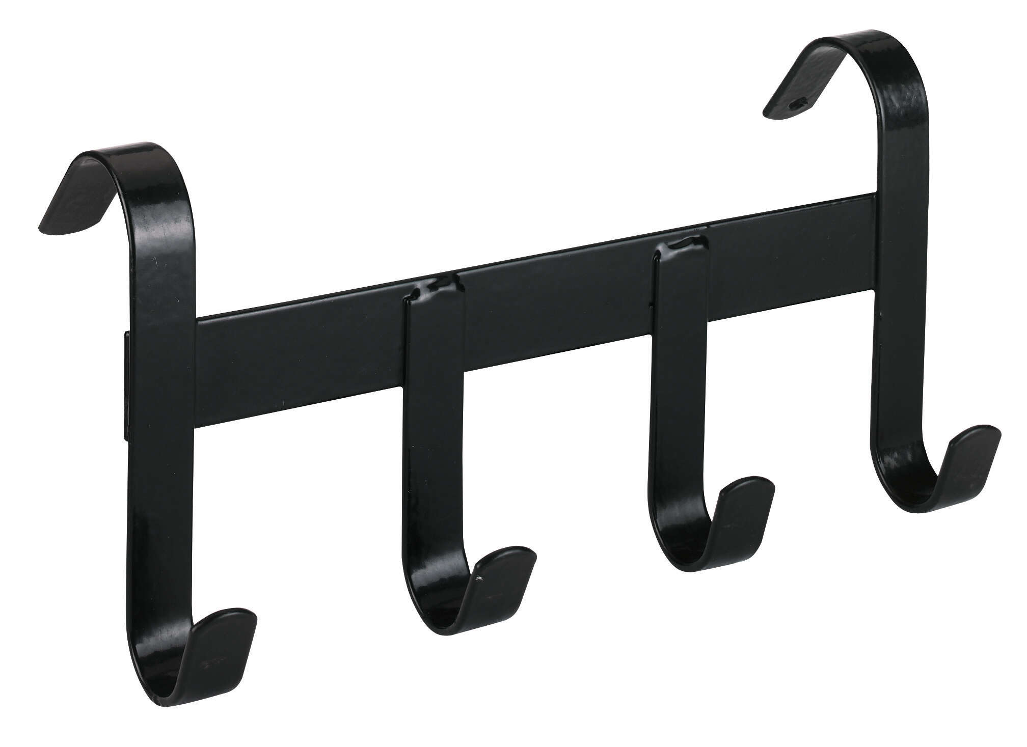 Trensenhalter, schwarz Metall