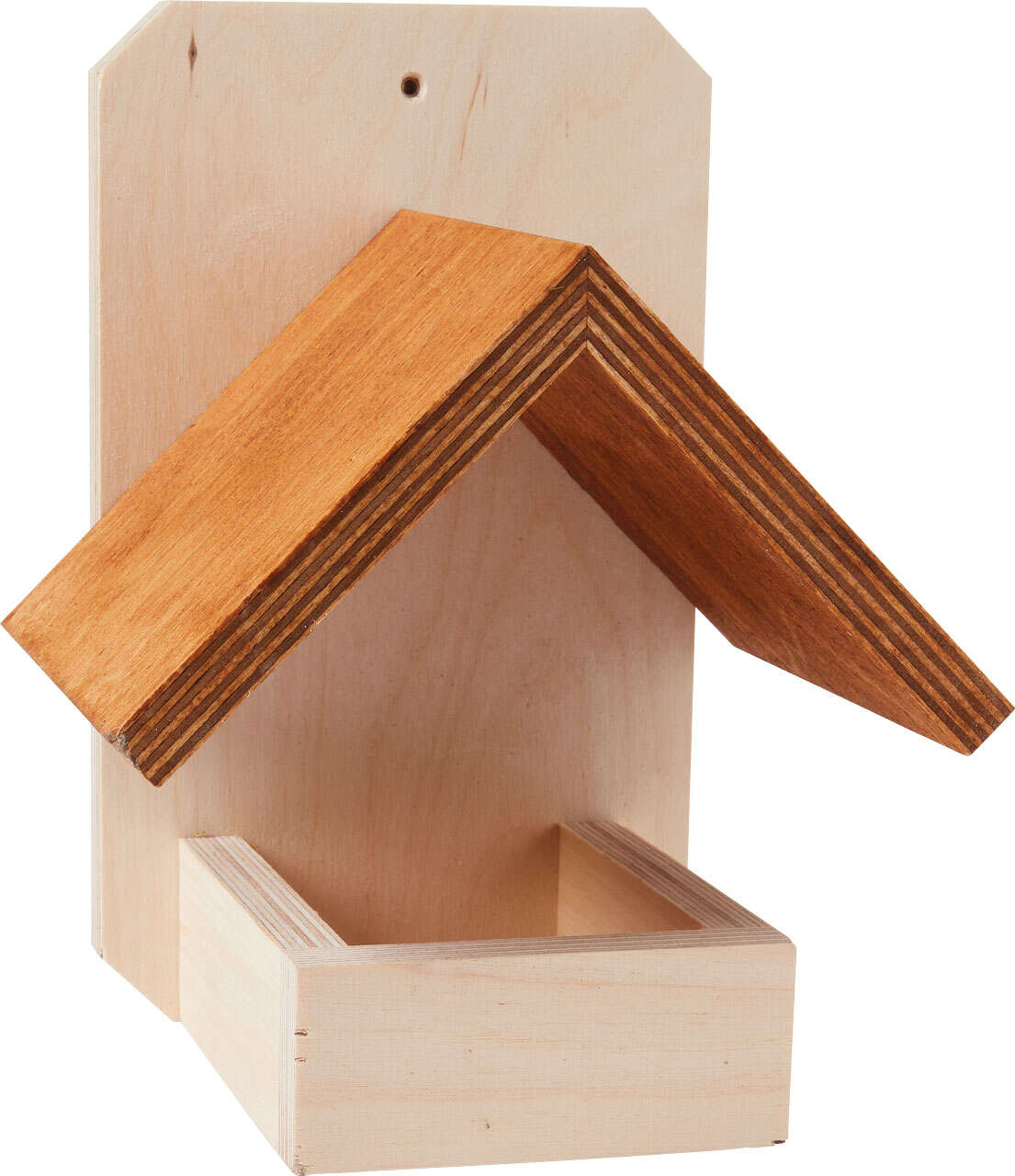 TIERLIEBE Vogelhaus Balkonia mit braunem Dach