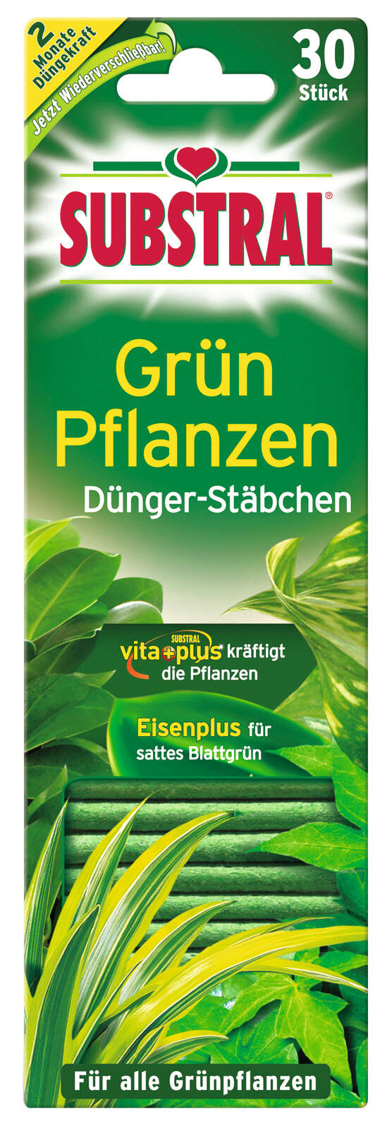 SUBSTRAL Dünger-Stäbchen für Grünpflanzen