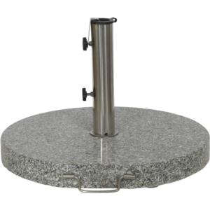 SIENA GARDEN Granitschirmständer rund 40 kg granitgrau