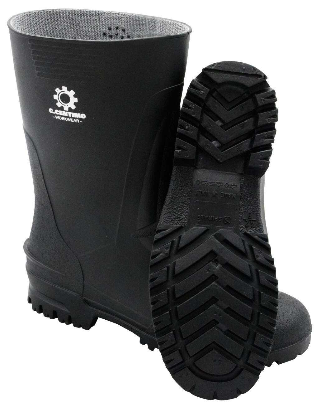 C.Centimo Herren PVC Arbeitsgummistiefel Flux