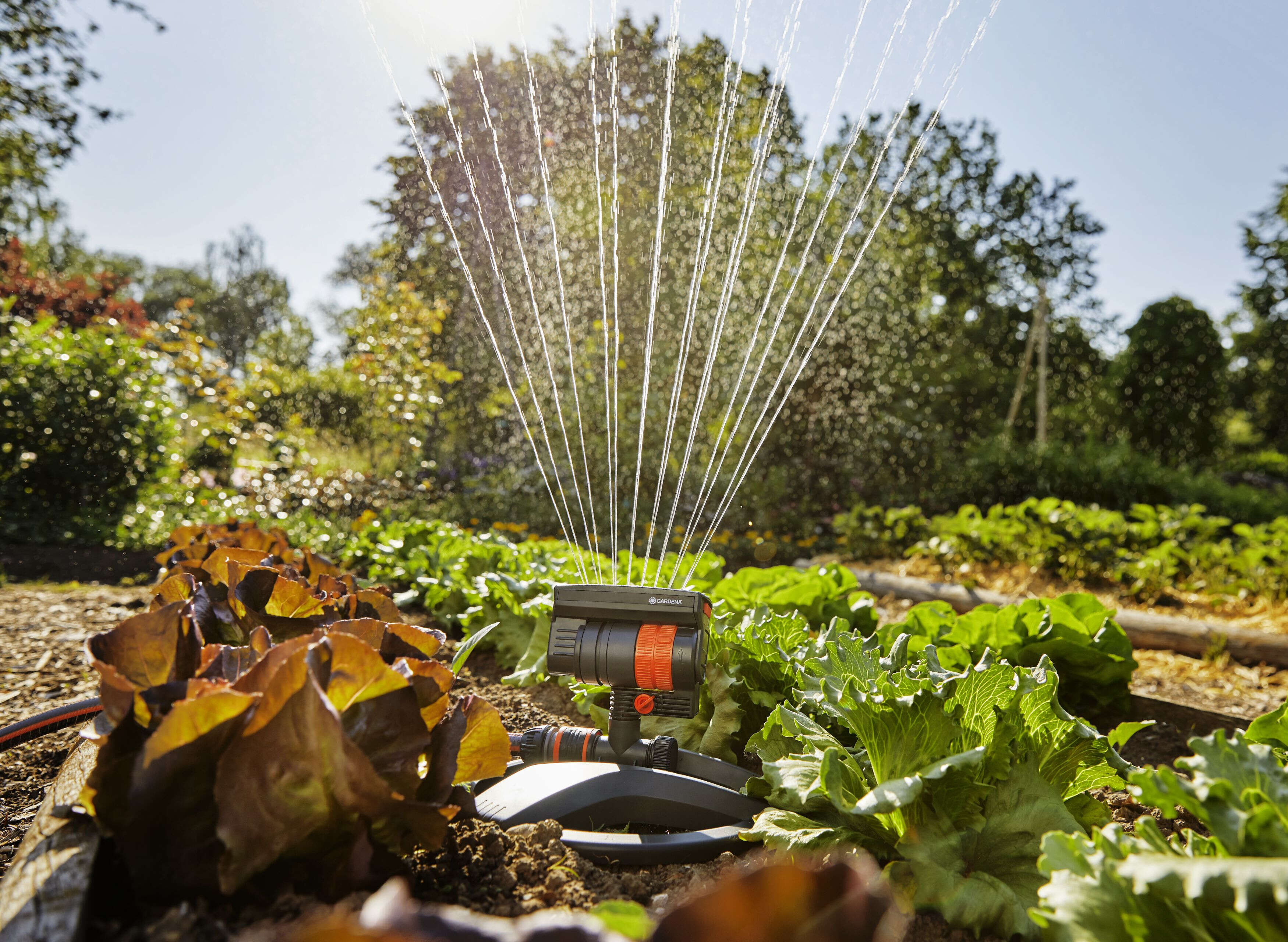 GARDENA Viereckregner AquaZoom compact