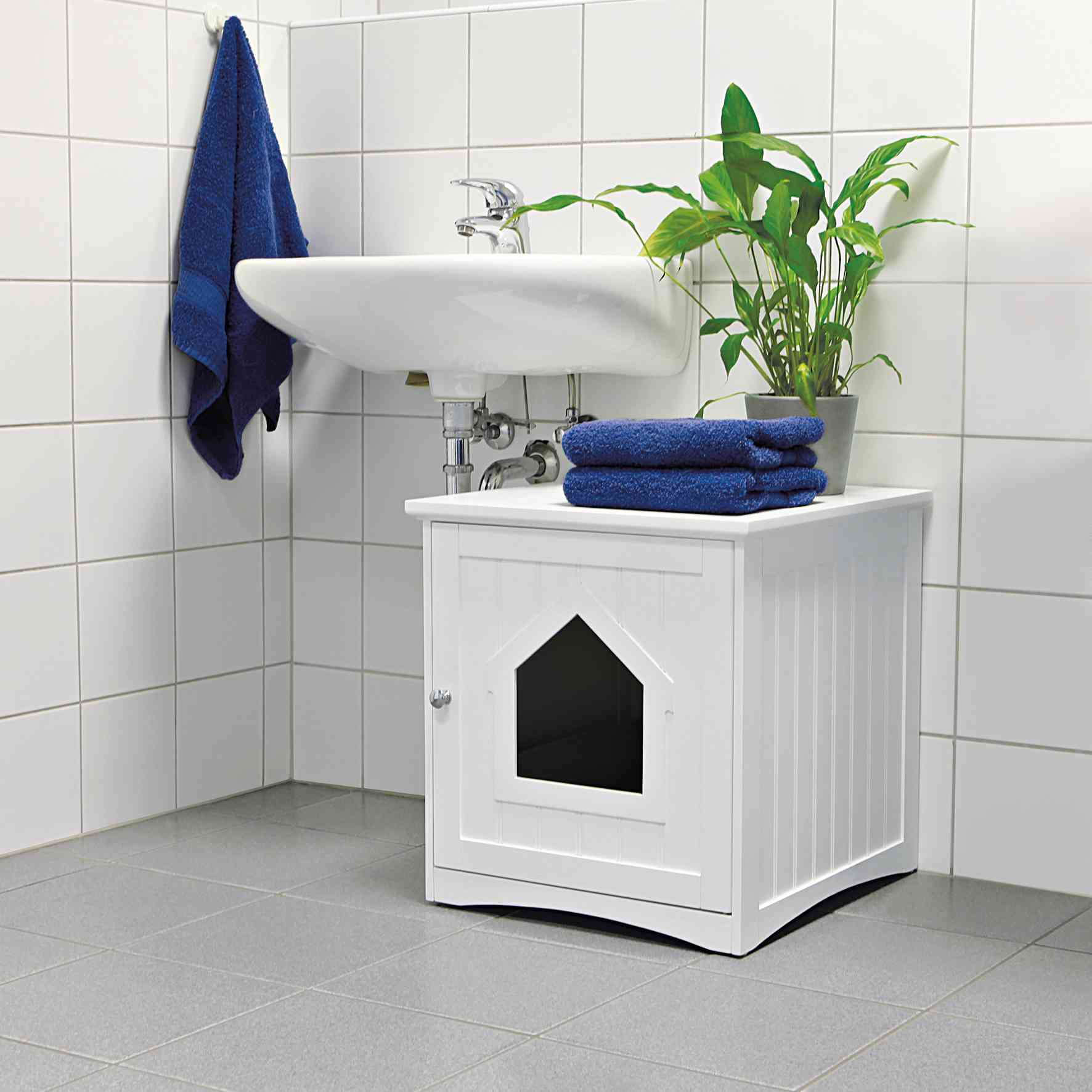 TRIXIE Haus für Katzentoilette