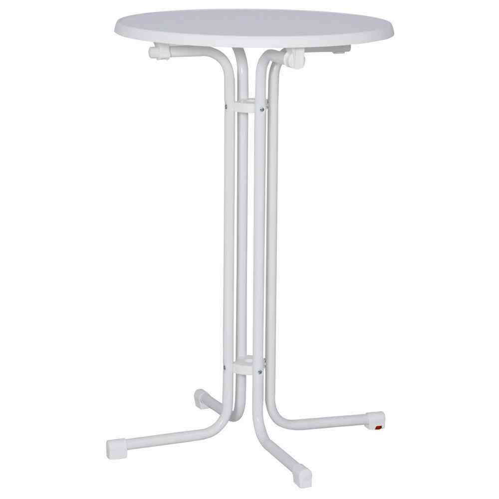 MFG-Freizeit Stehbiertisch 70x110 cm, weiß