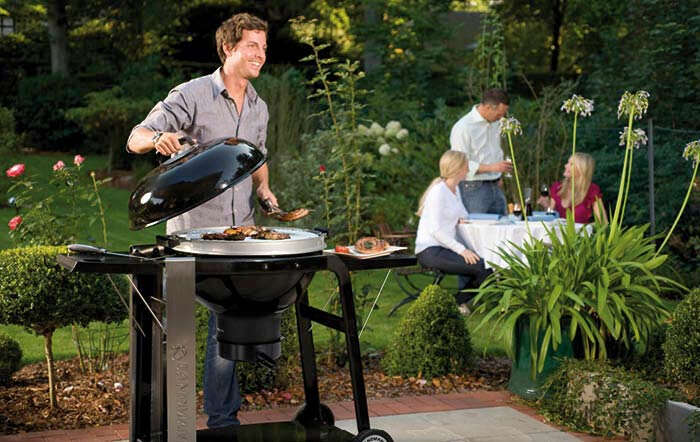 Indirektes Grillen im Kugelgrill