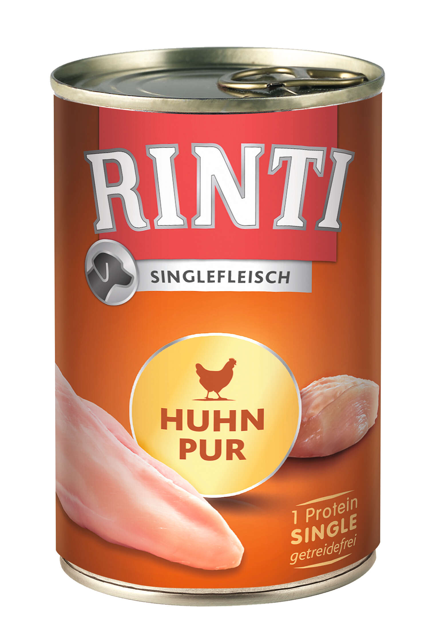 RINTI Hunde-Nassfutter Singlefleisch Pur Huhn