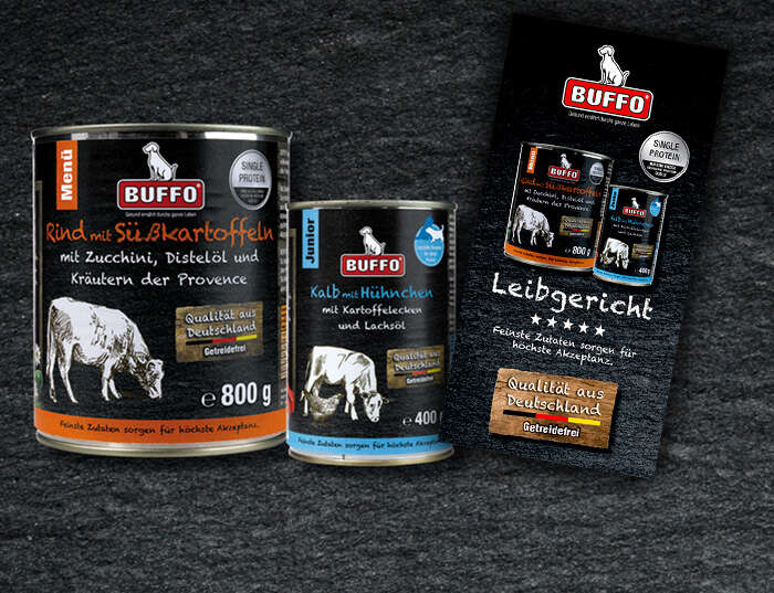 BUFFO Leibgericht Hunde-Nassfutter