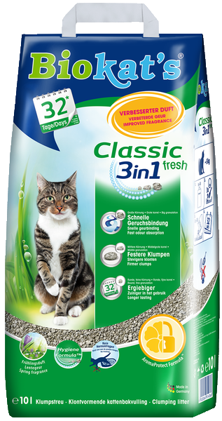 Biokat's Katzenstreu Classic Fresh 3 in 1