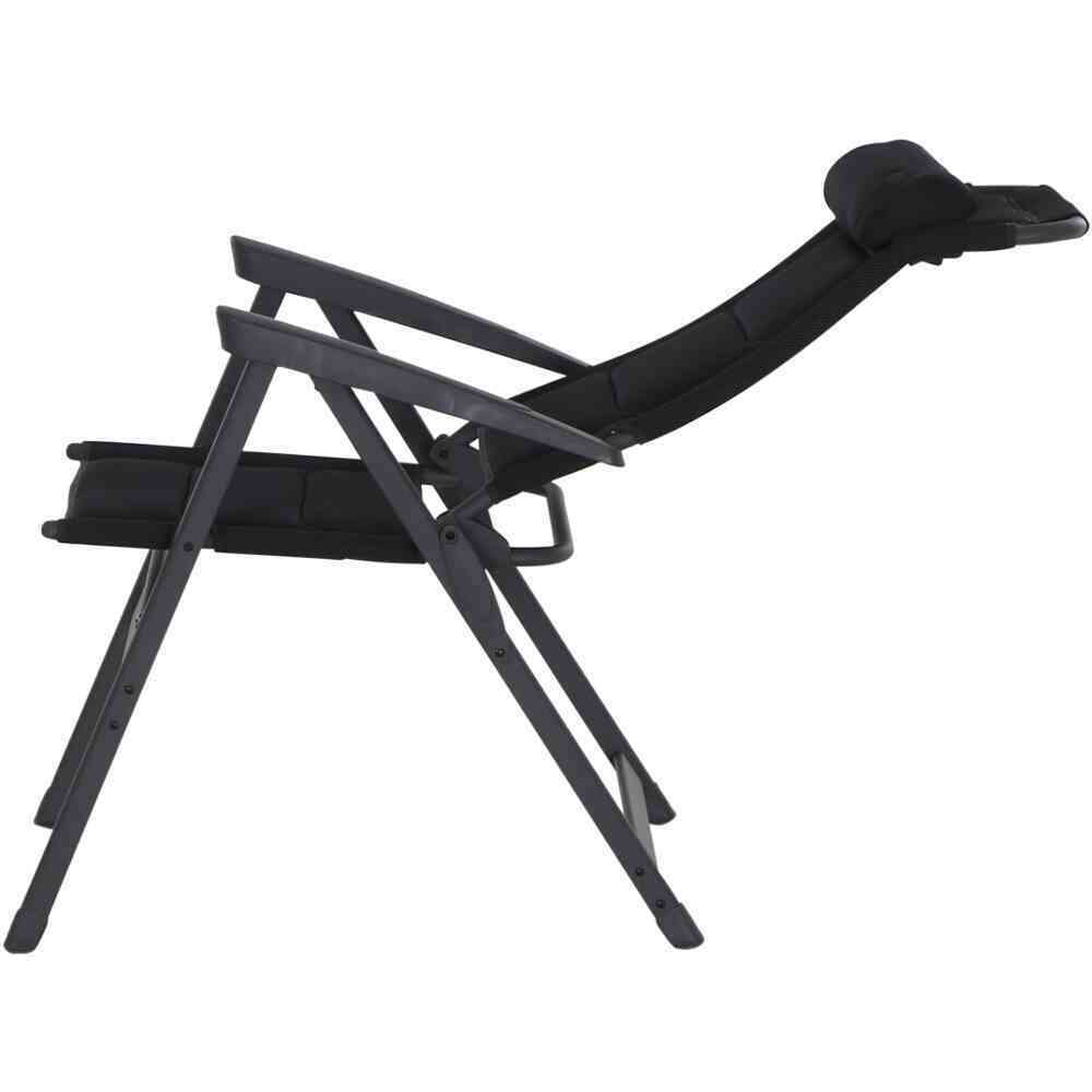 SIENA GARDEN Campingsessel + Premium matt anthrazit