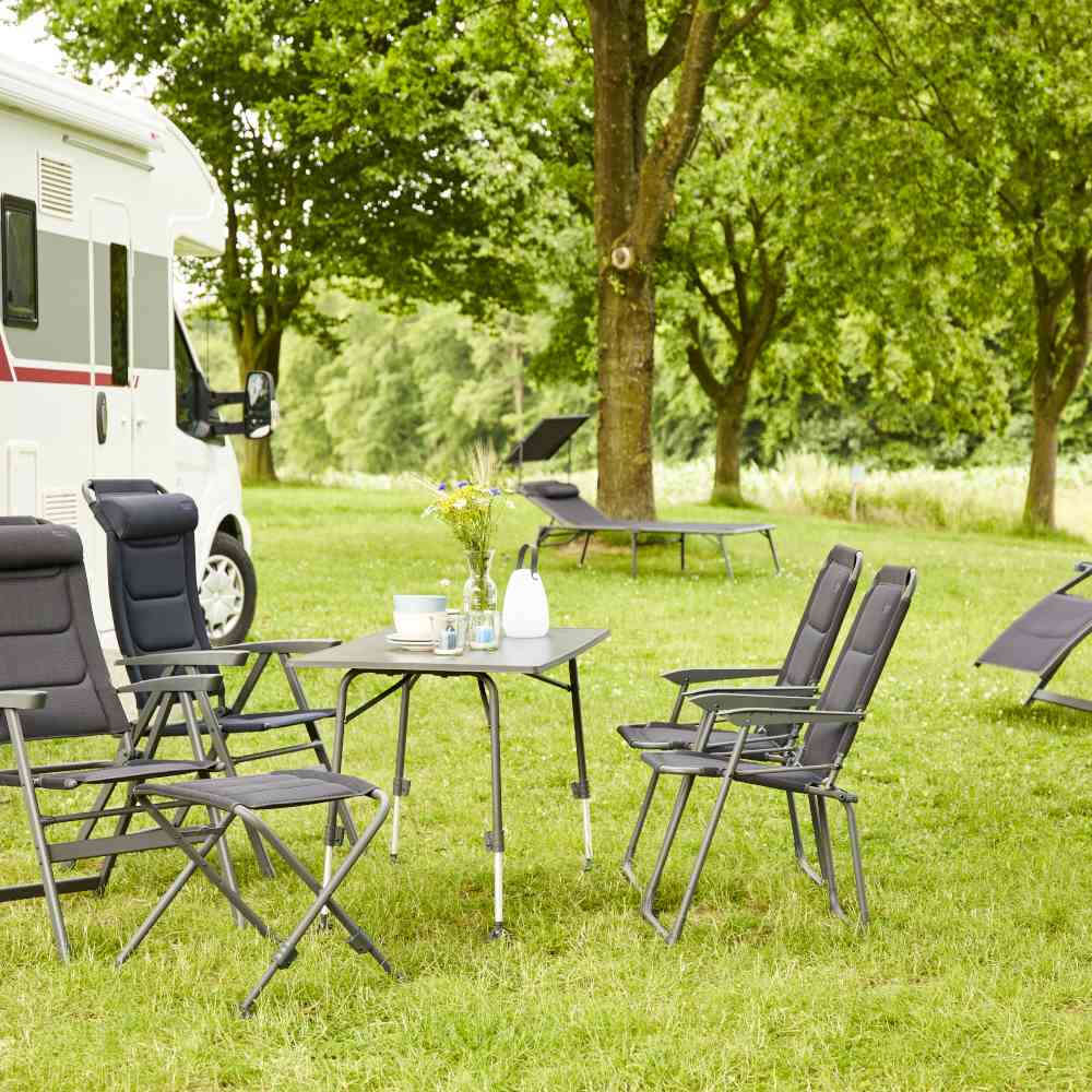 SIENA GARDEN Fußteil zu Sessel Premium  anthrazit