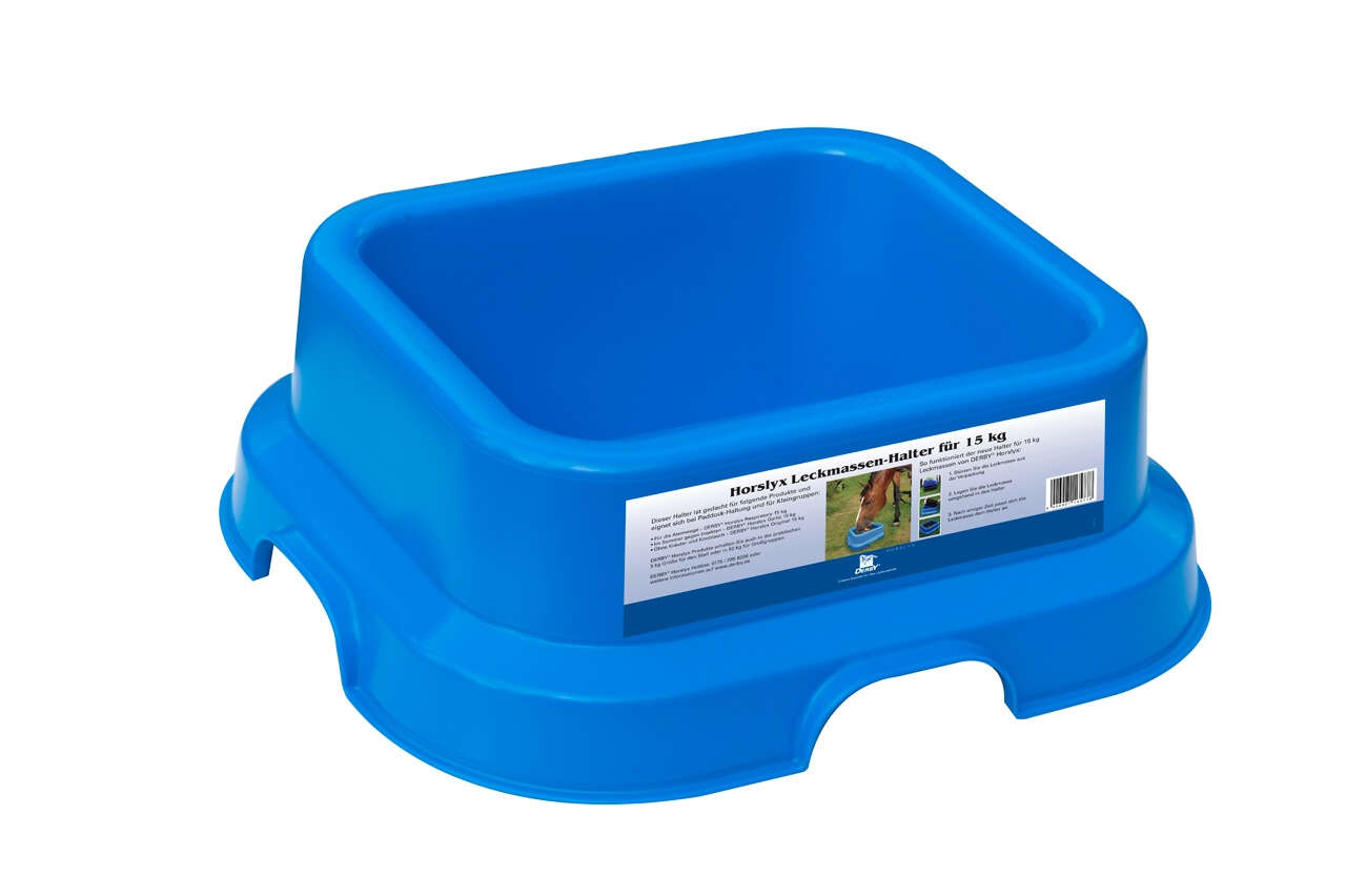 HORSLYX Bodenhalter für 15 kg Leckmasse