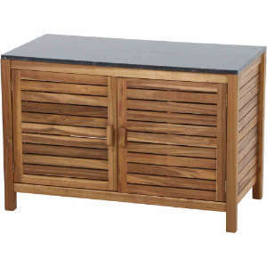 SIENA GARDEN Riva ,Outdoor-K,Mitte low Akazie FSC 100%, Granit