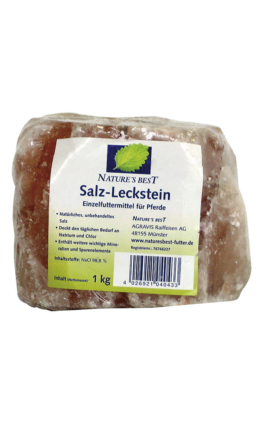 NATURE’S BEST Salz-Leckstein