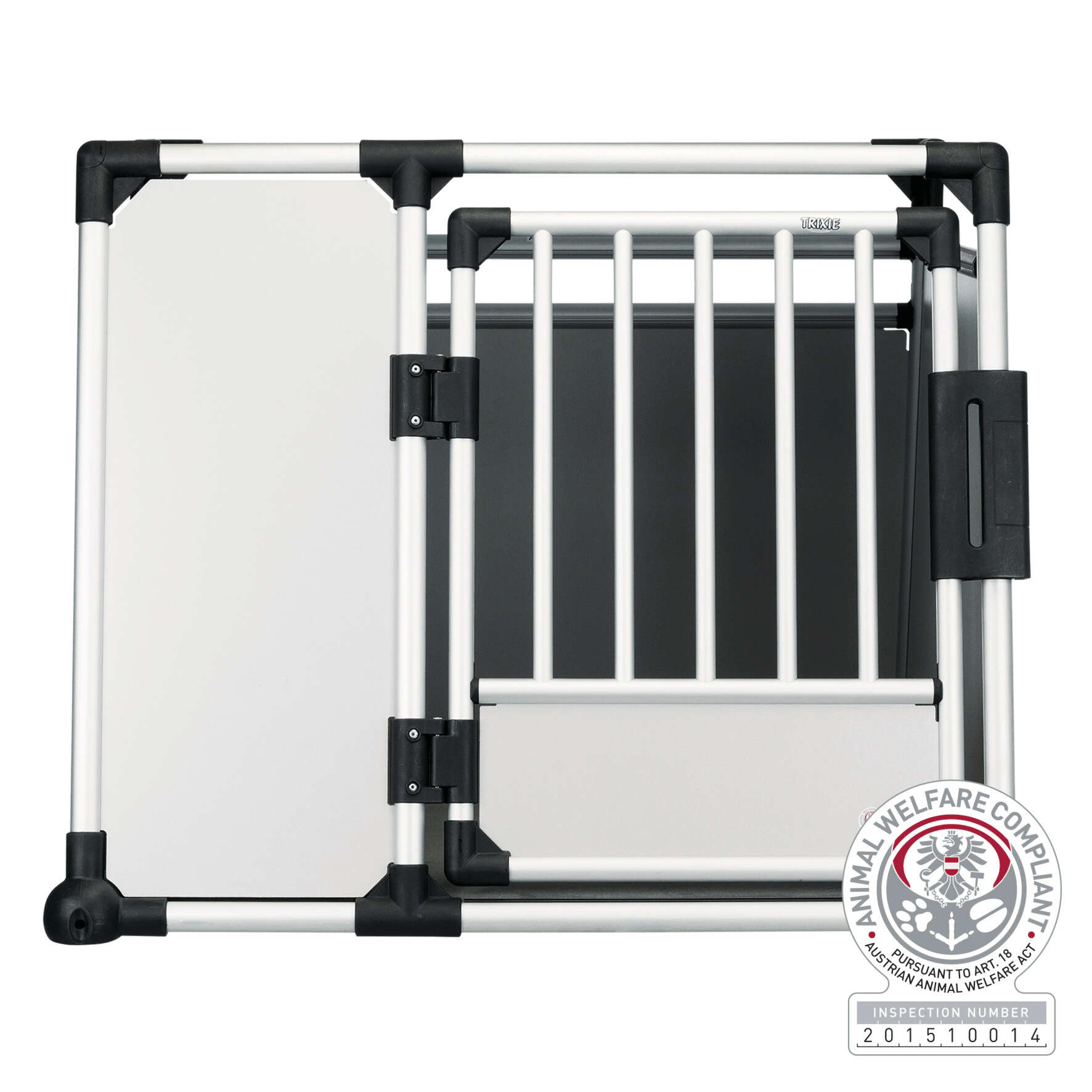 TRIXIE Transportbox, Aluminium