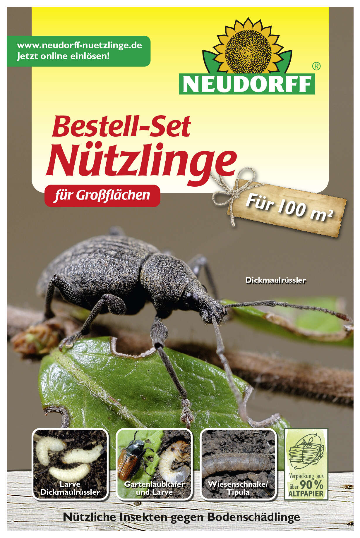 NEUDORFF Bestell-Set Nützlinge für Großflächen