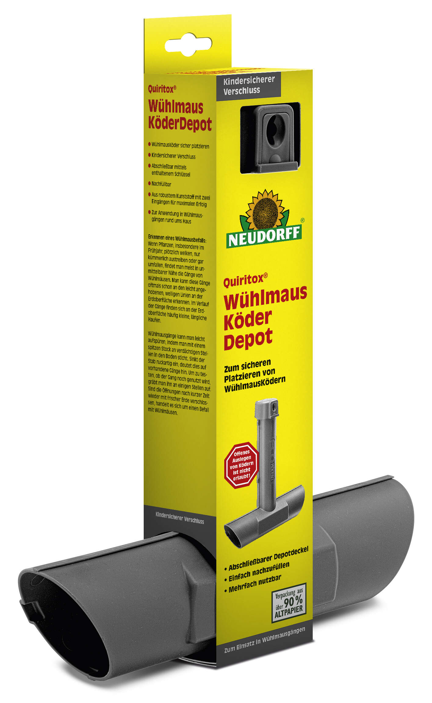 NEUDORFF Quiritox Wühlmaus-Köder Depot