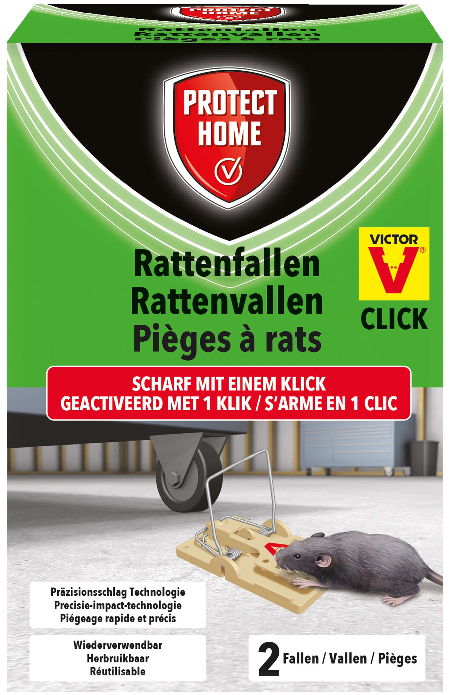 PROTECT HOME Rattenfalle Click