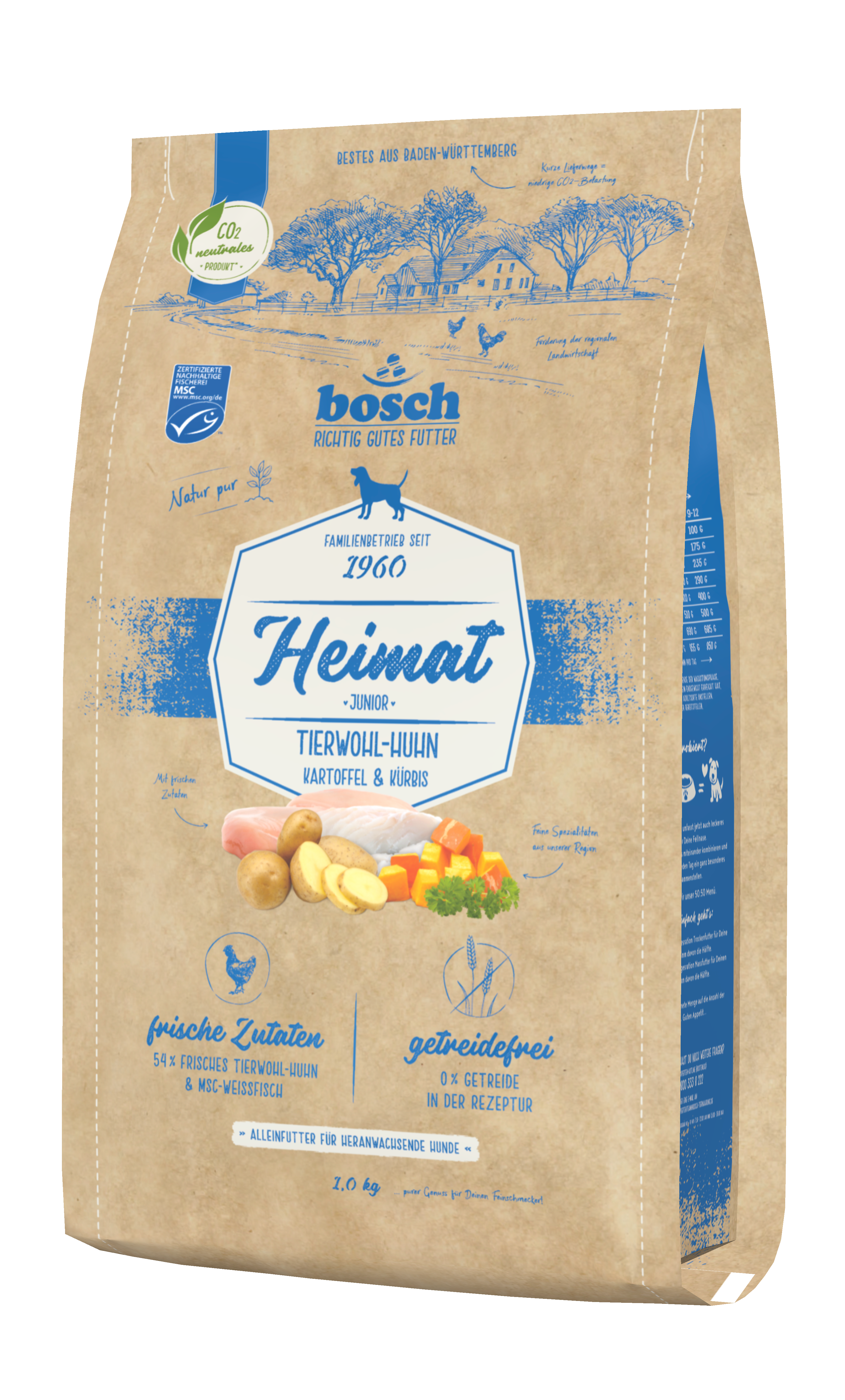 bosch Hunde-Trockenfutter Heimat Junior Tierwohl-Huhn