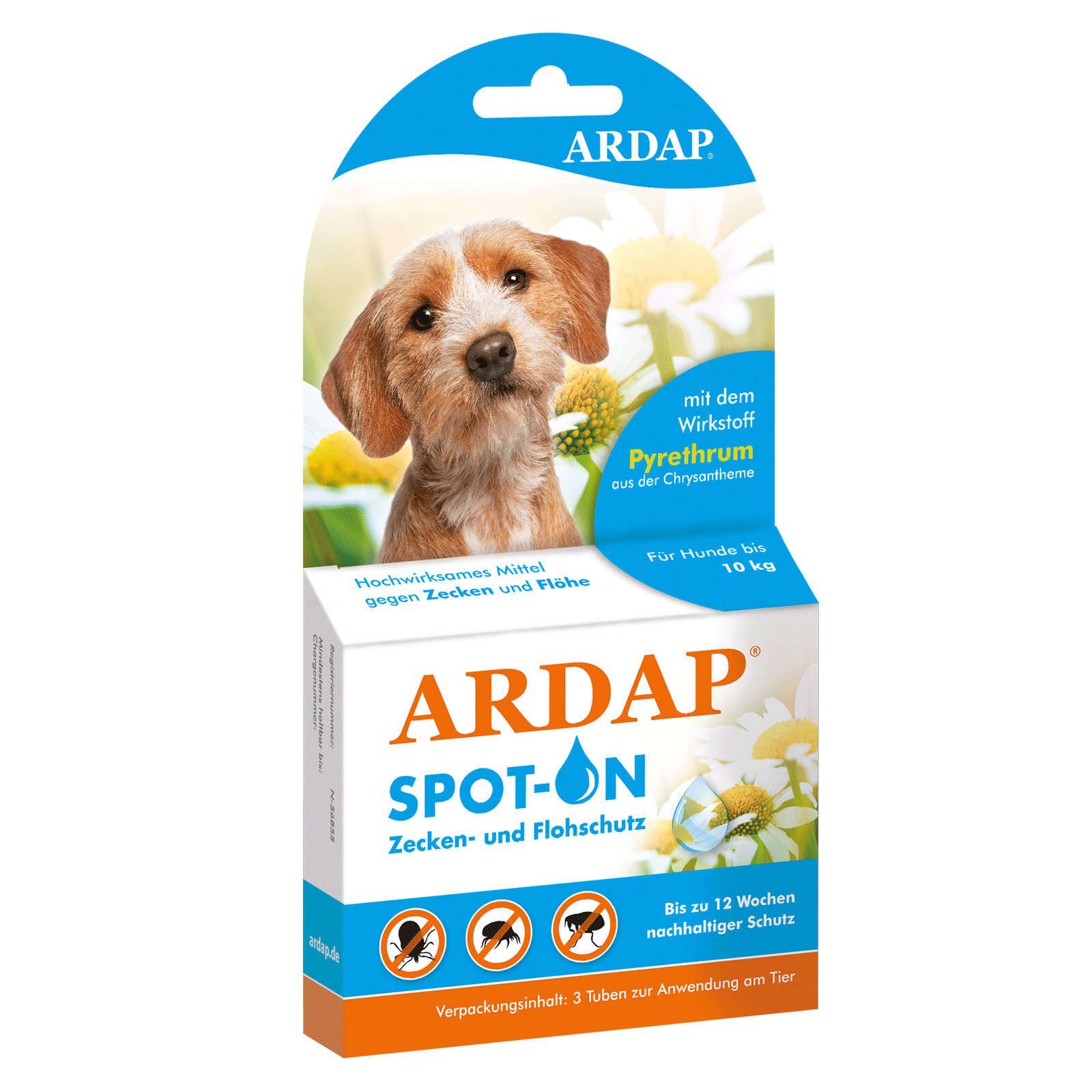 ARDAP Spot-On für kleine Hunde unter 10 kg