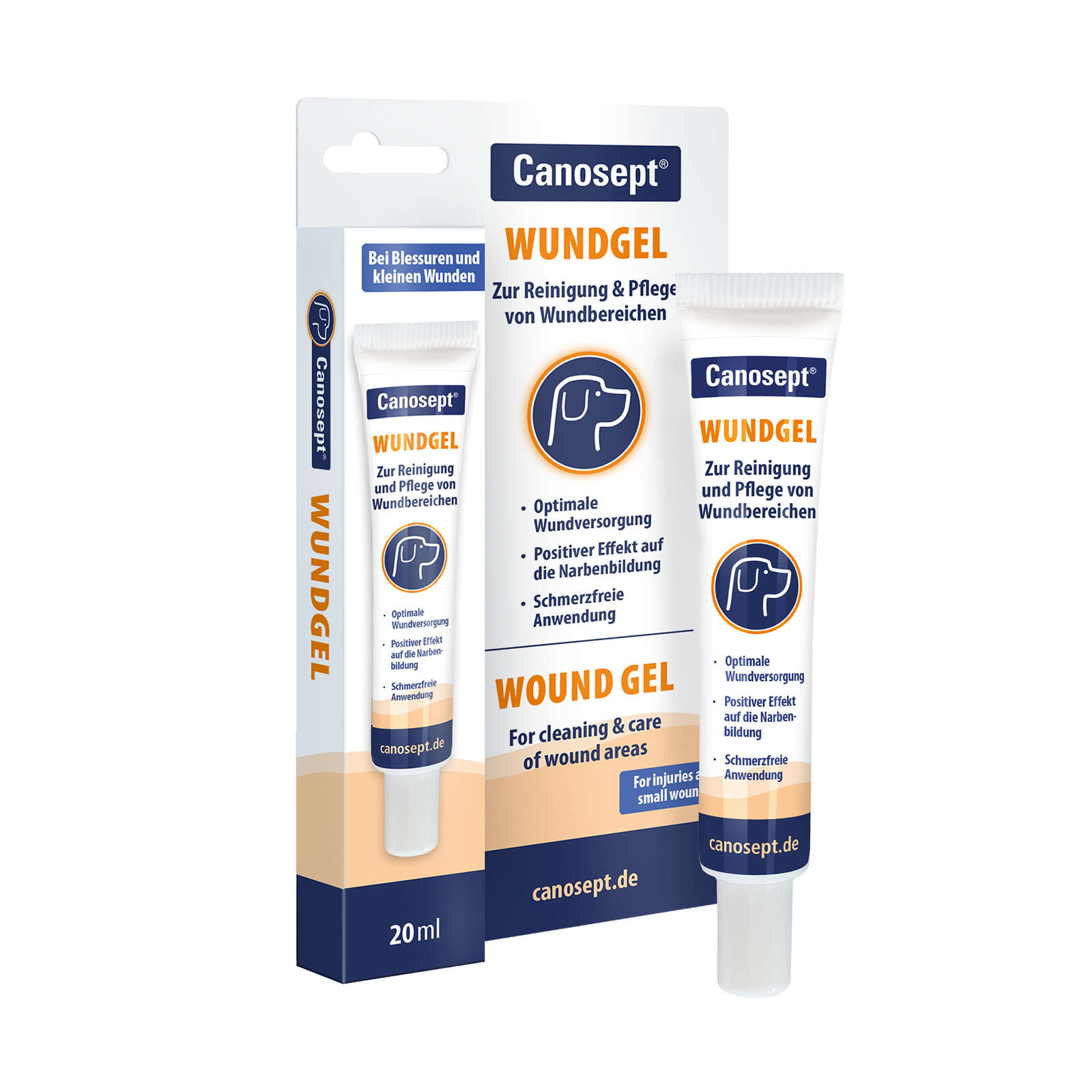 Canosept Wundgel für Hunde 20 ml