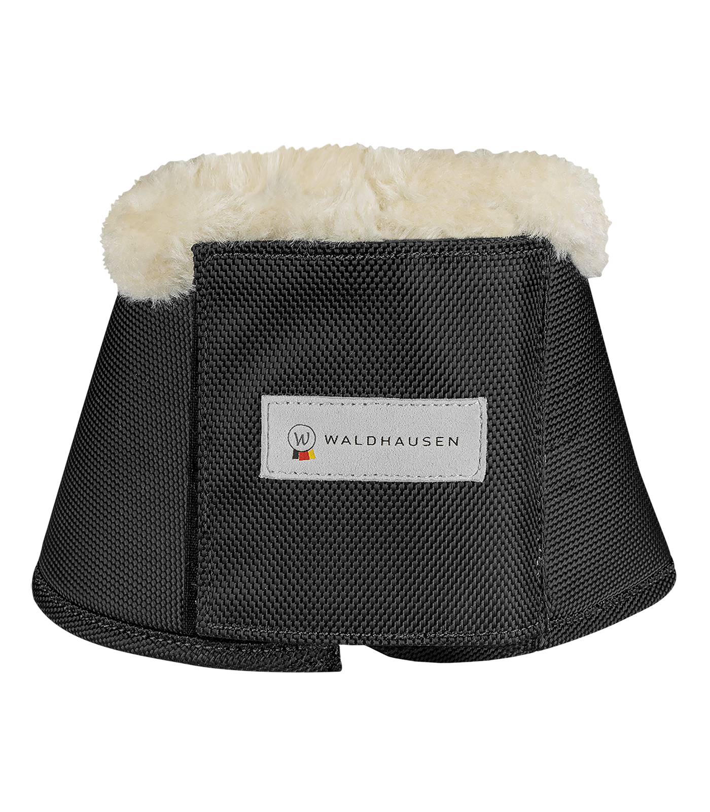 WALDHAUSEN Hufglocke Comfort Fur schwarz/natur