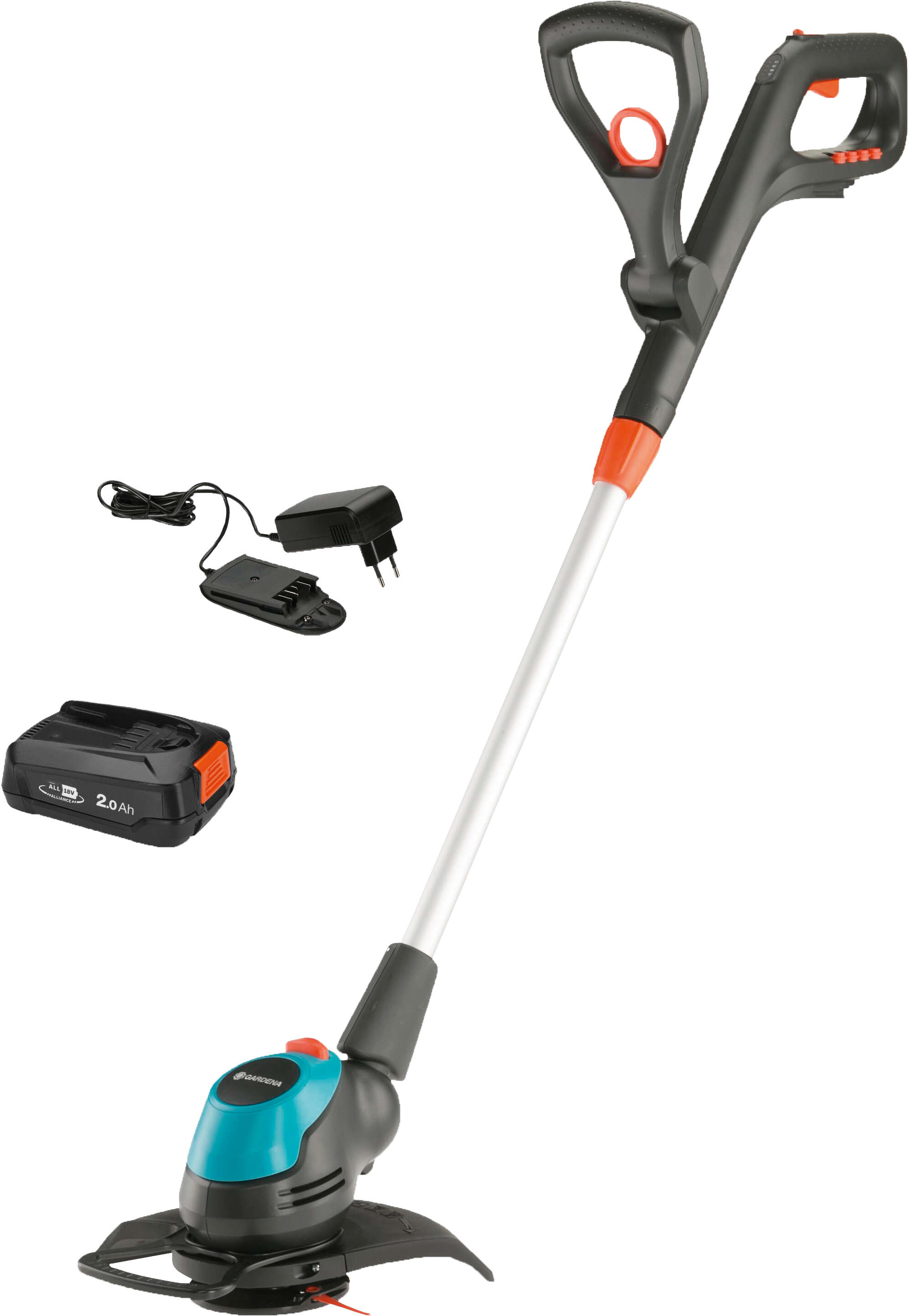 GARDENA Akku-Trimmer "EasyCut" 23/18V P4A Set