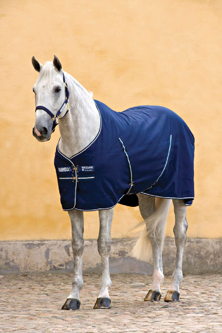 Couverture Horseware Rambo Original 100g avec Leg Arches