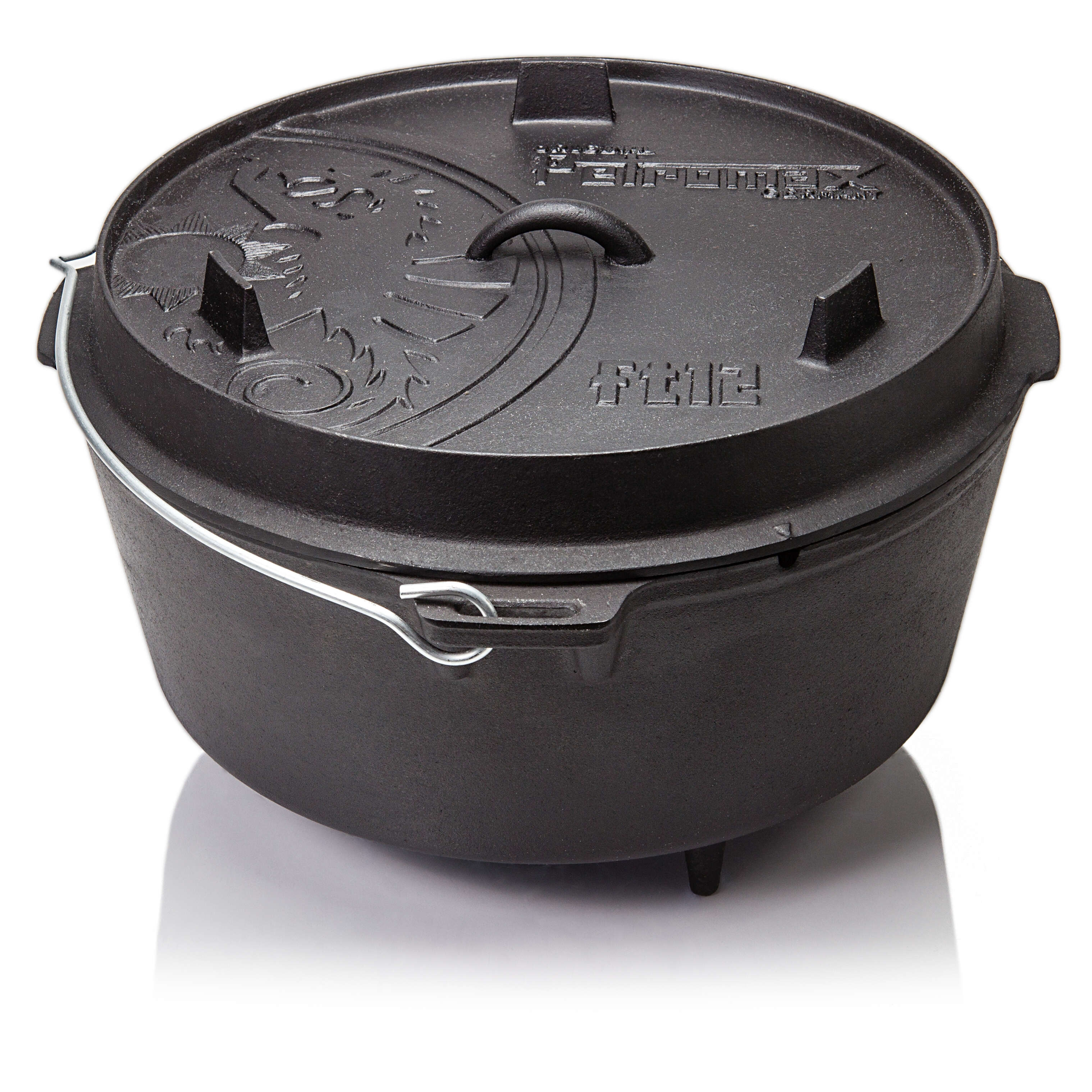 Petromax Feuertopf ft 12 mit Füßen 42 x 24 x 39 cm