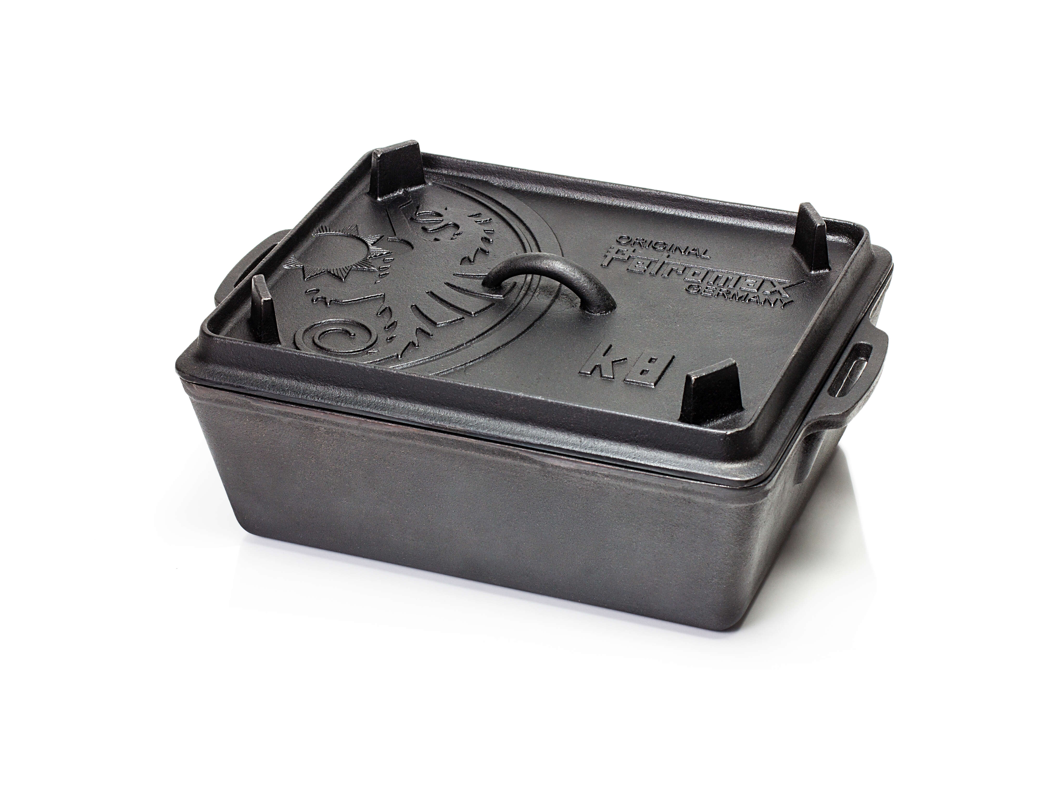 Petromax Brat- und Backform mit Deckel 34 x 14,5 x 24 cm
