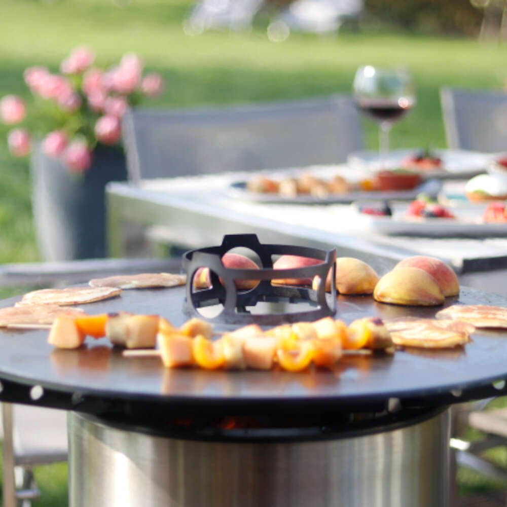 Petromax FEUERHAND Plancha Grillplatte zu Pyron Feuertonne