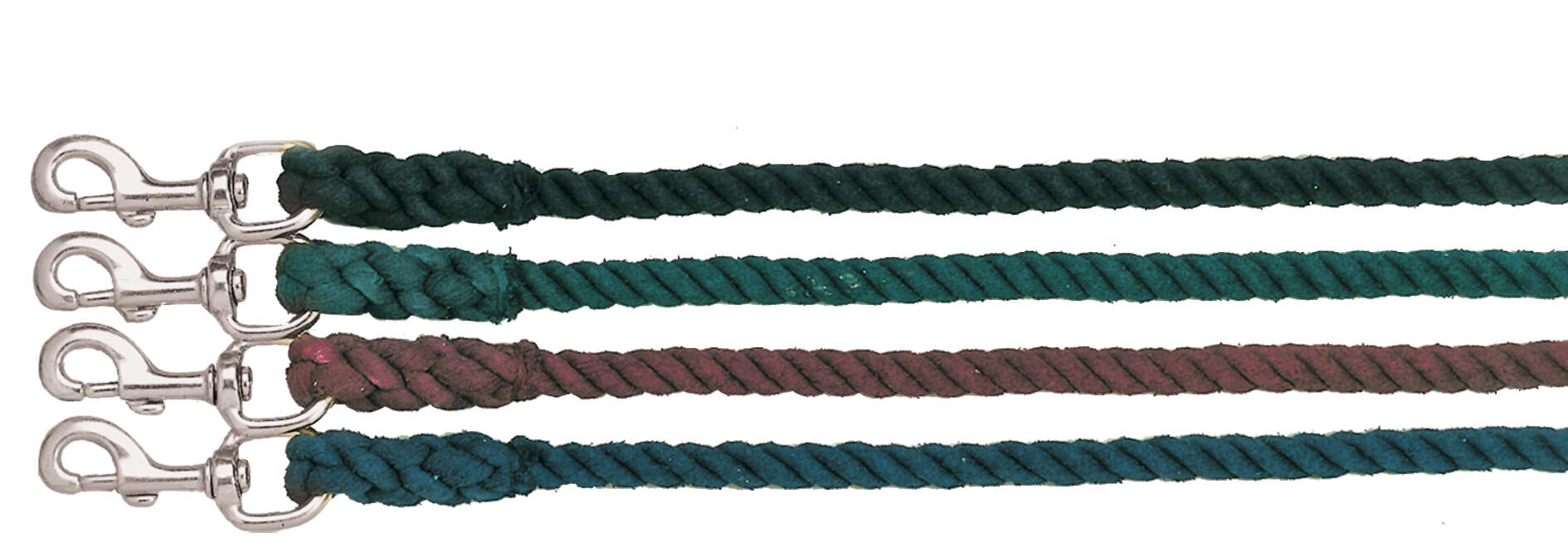 KANTRIE Baumwollstrick mit Karabinerhaken