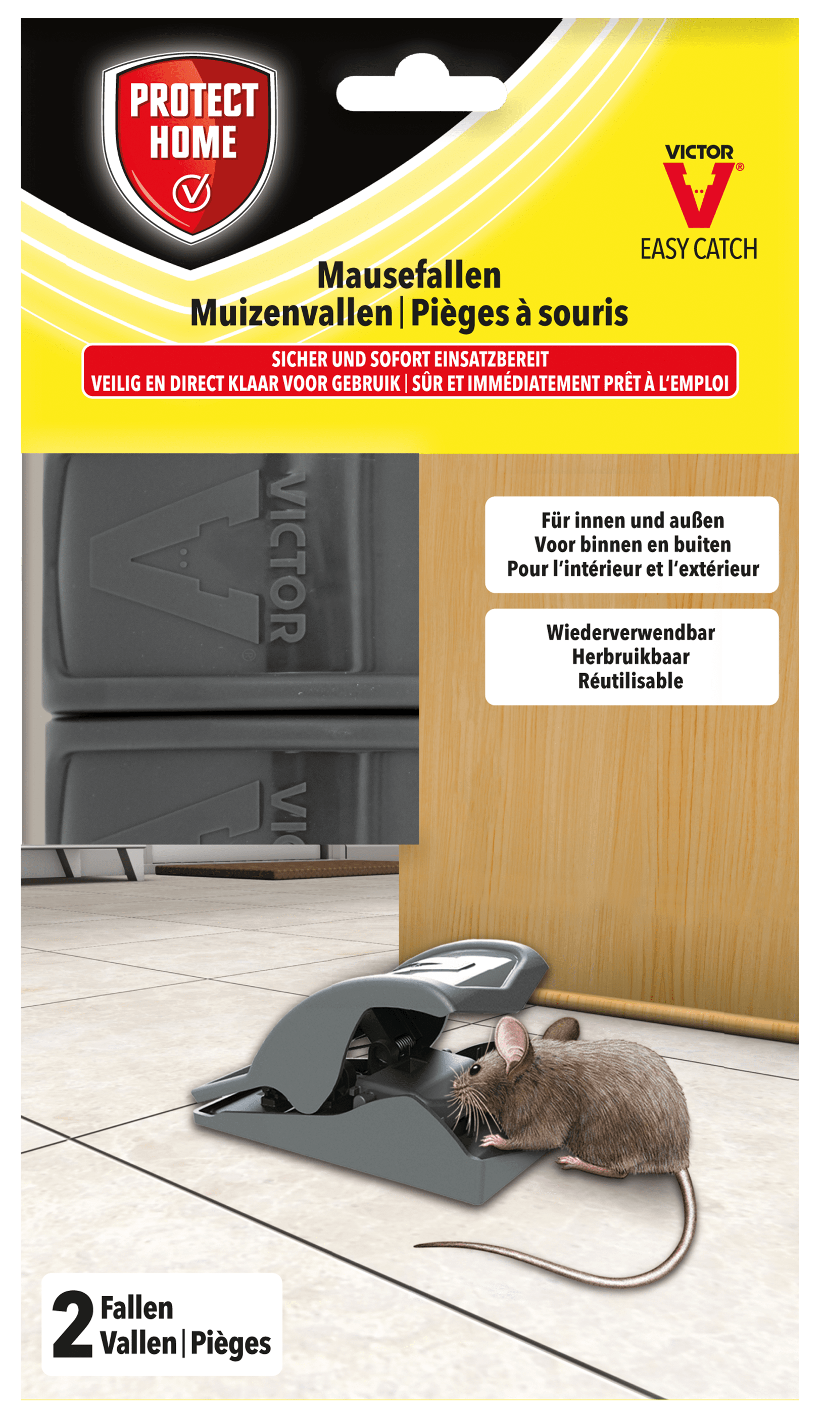 PROTECT HOME Mausefallen Easy Catch