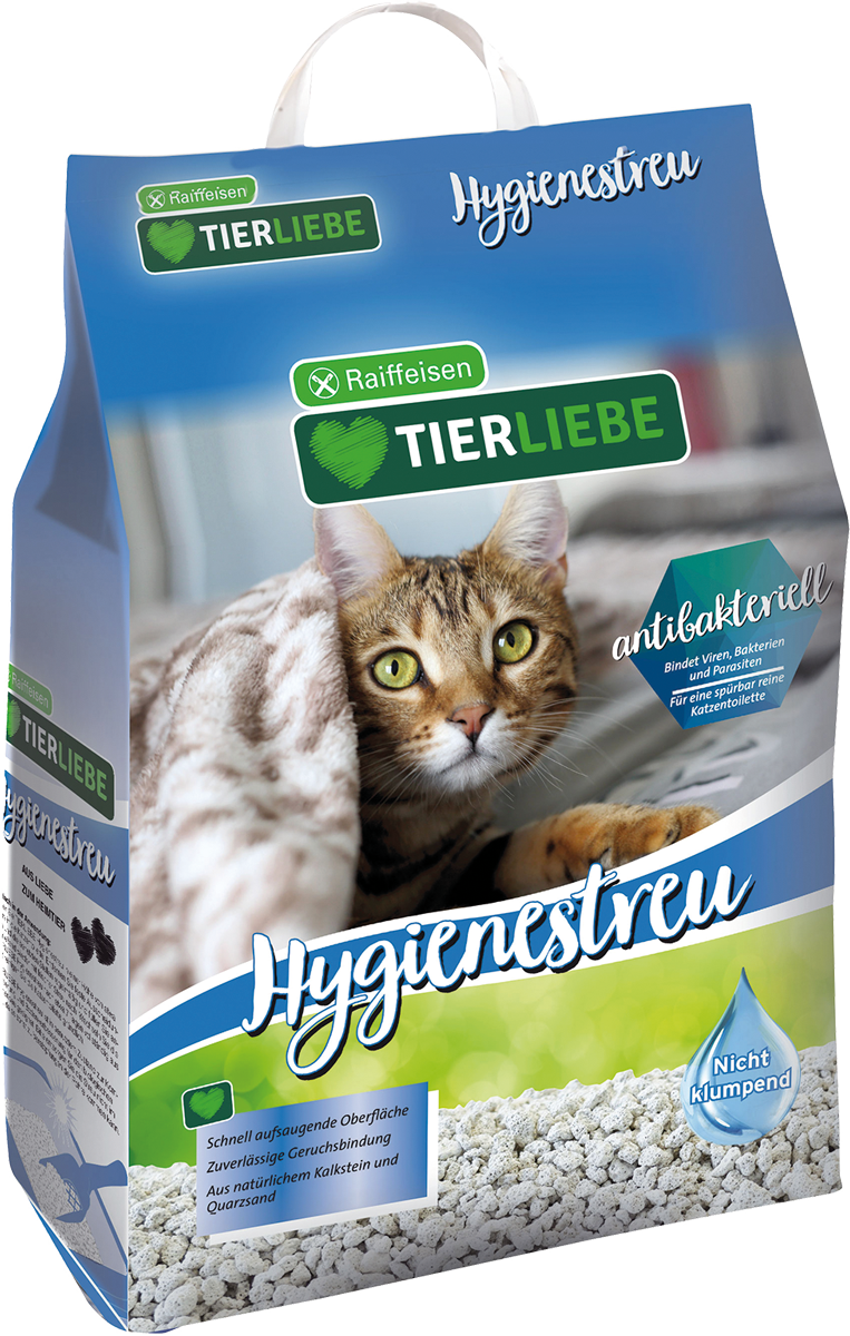 TIERLIEBE Hygiene-Katzenstreu