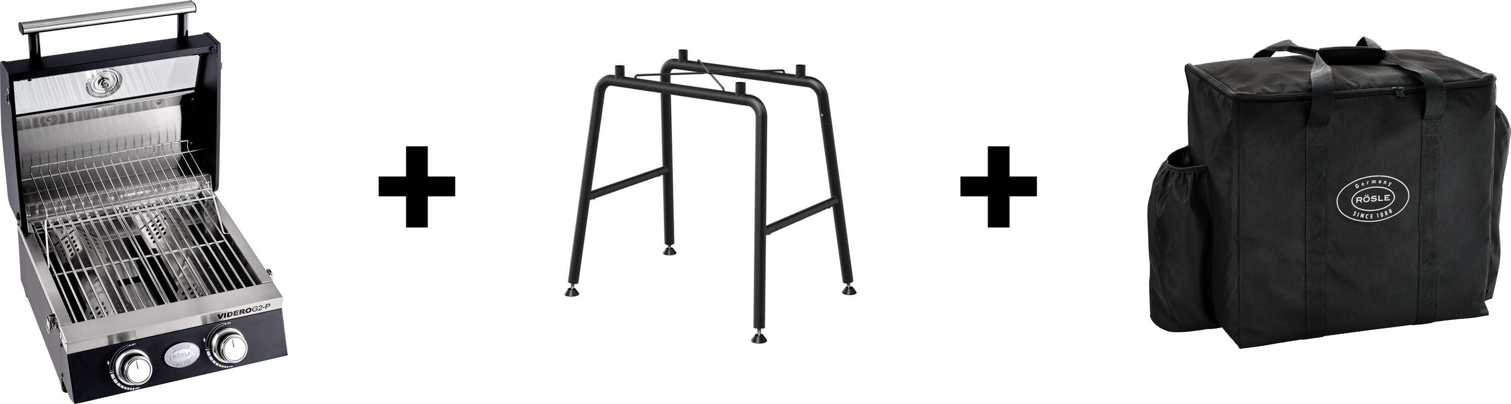 RÖSLE Gasgrill BBQ-Portable Videro G2-P