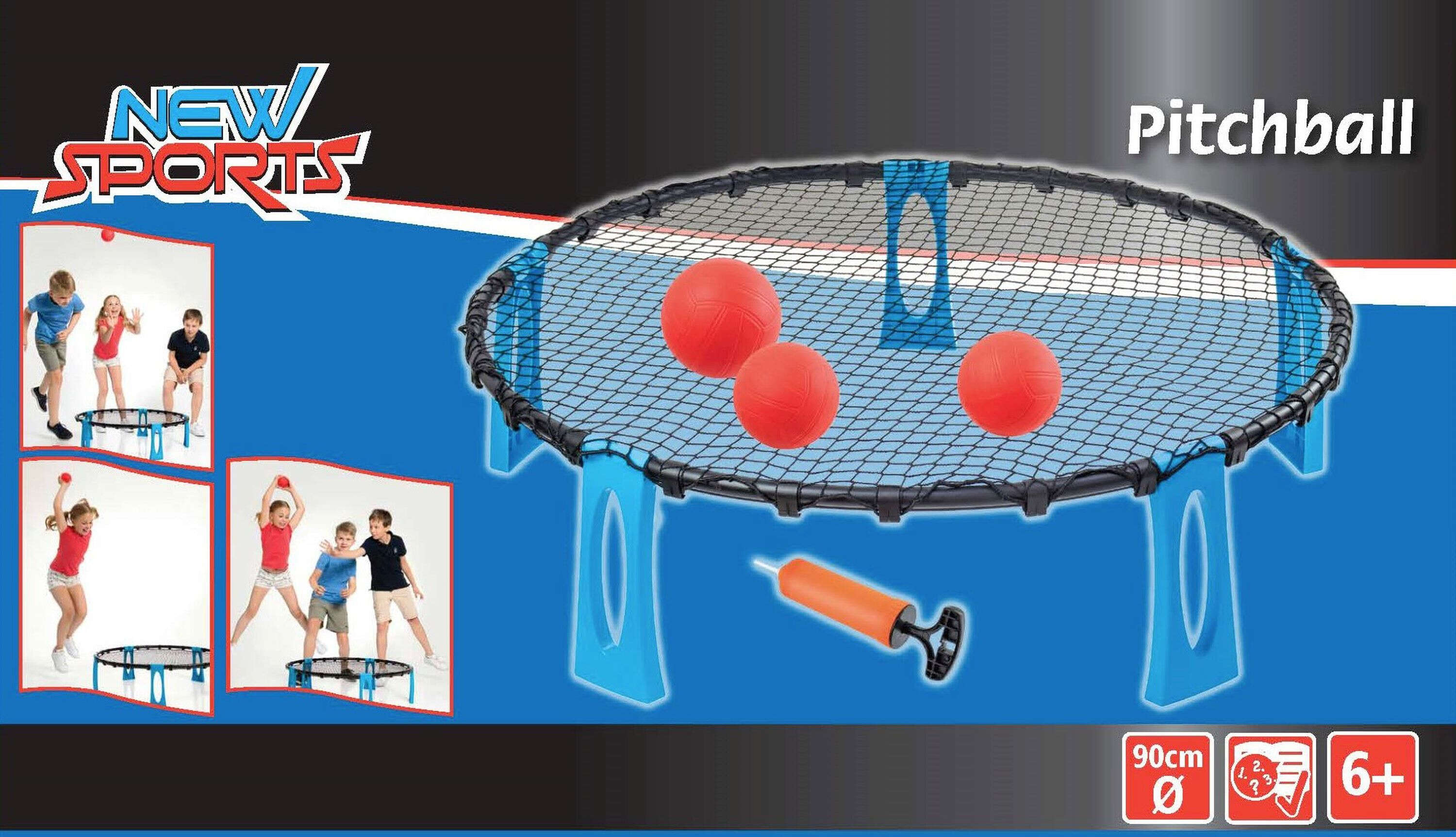 Spiderball-Set mit 3 Bällen